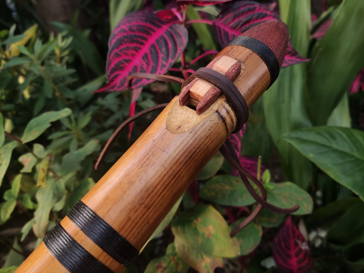 NA Style bamboo Flute in low D