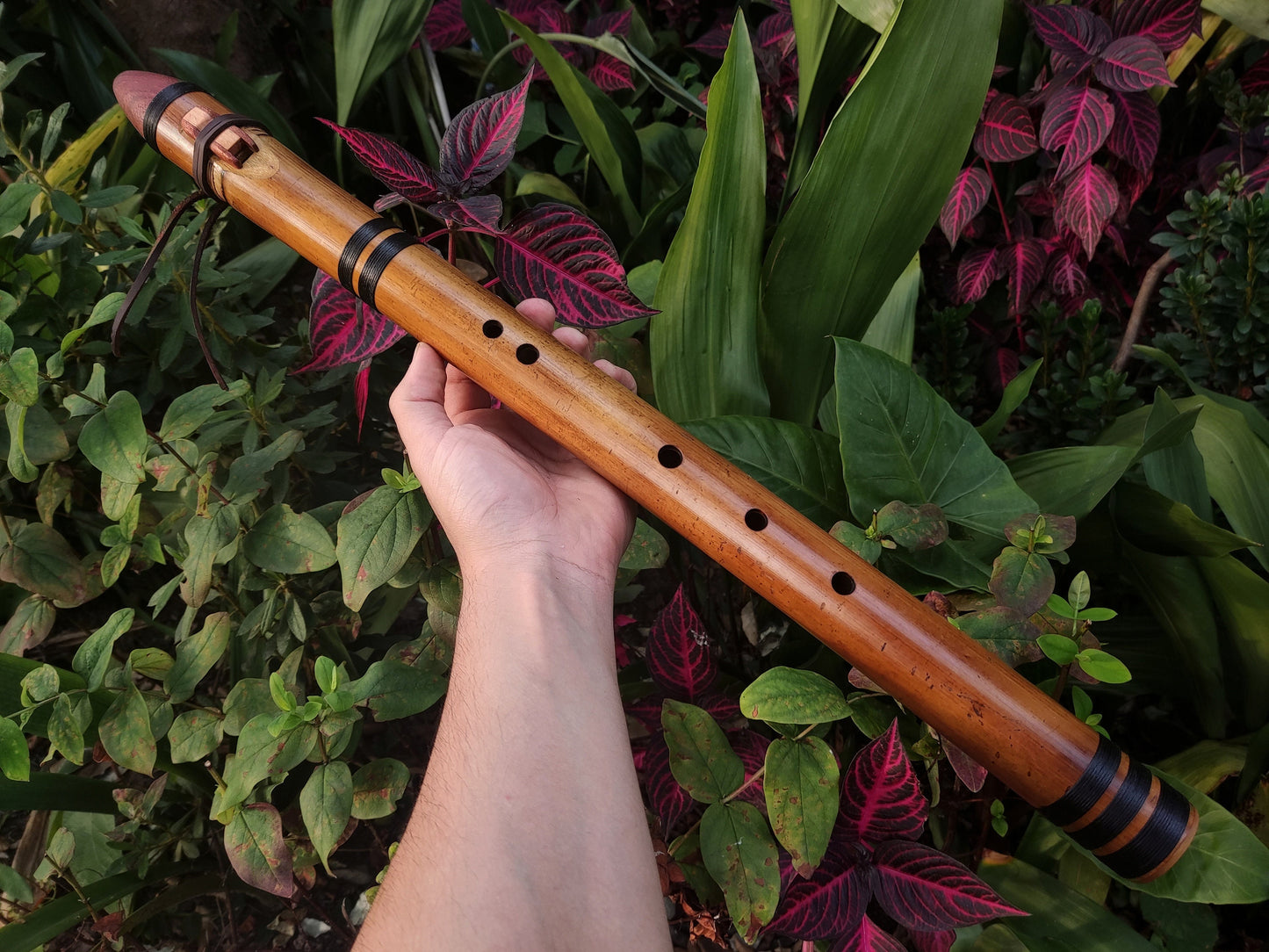 NA Style bamboo Flute in low D