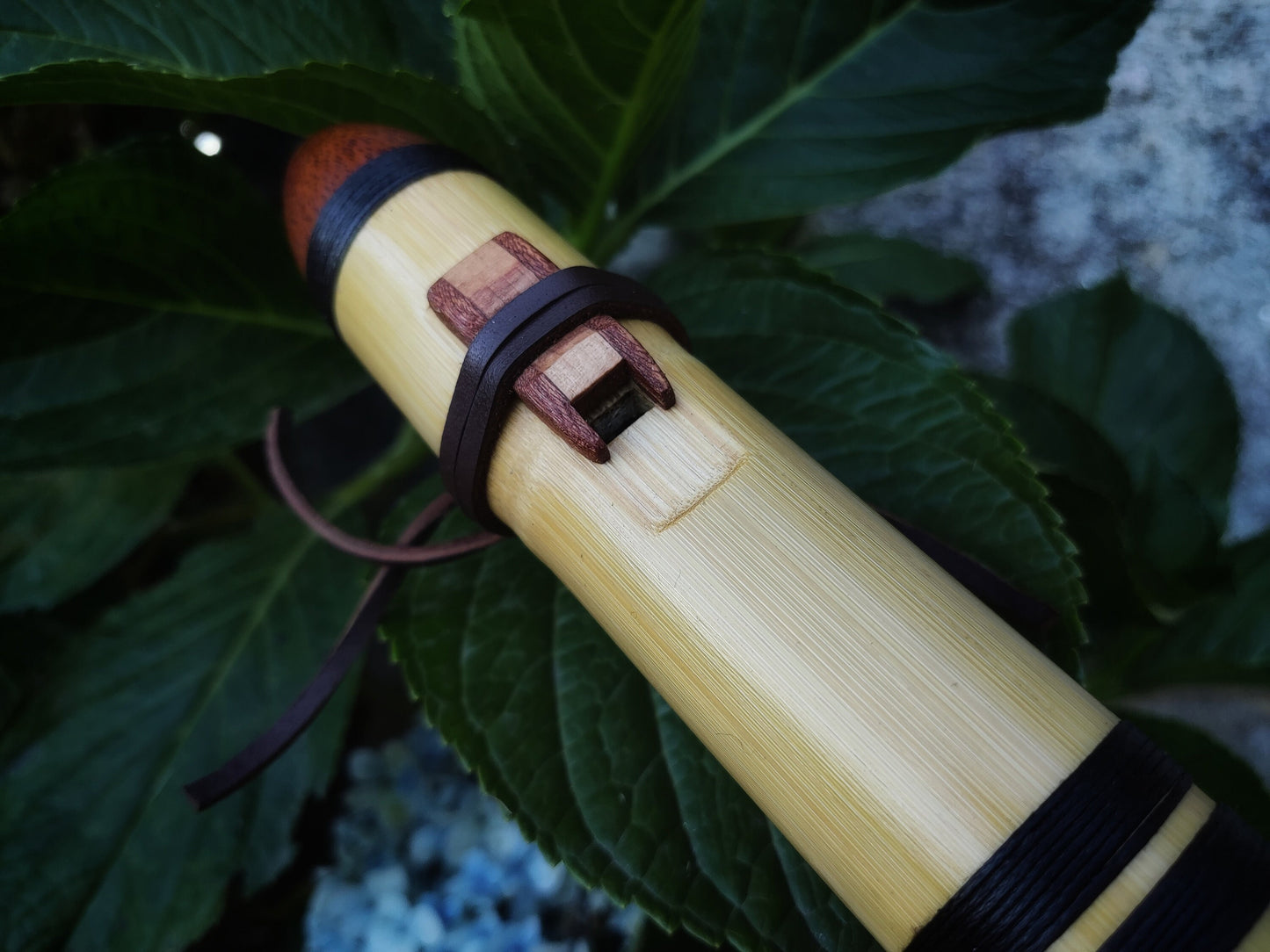 Handmade NA Style Major Pentatonic flute in F.