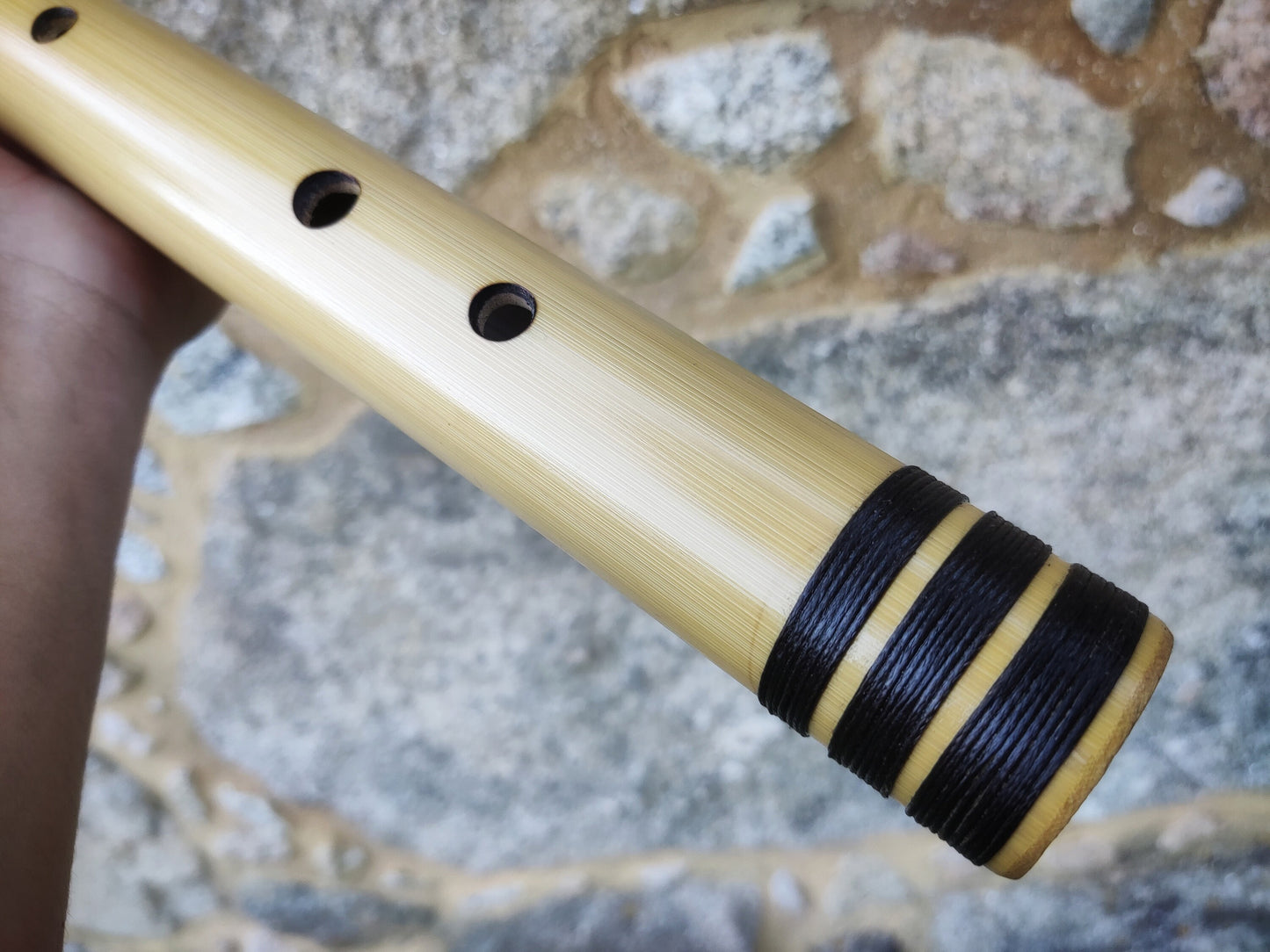 Handmade NA Style Major Pentatonic flute in F.