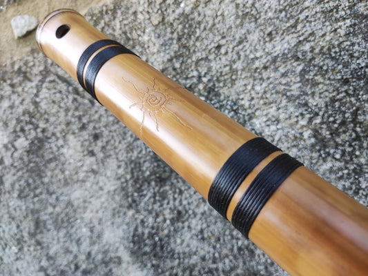 Flute for Isabelle Akebono bamboo flute in low C 432Hz