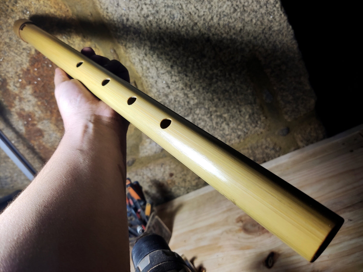 Low D Shakuhachi-Inspired Whistle