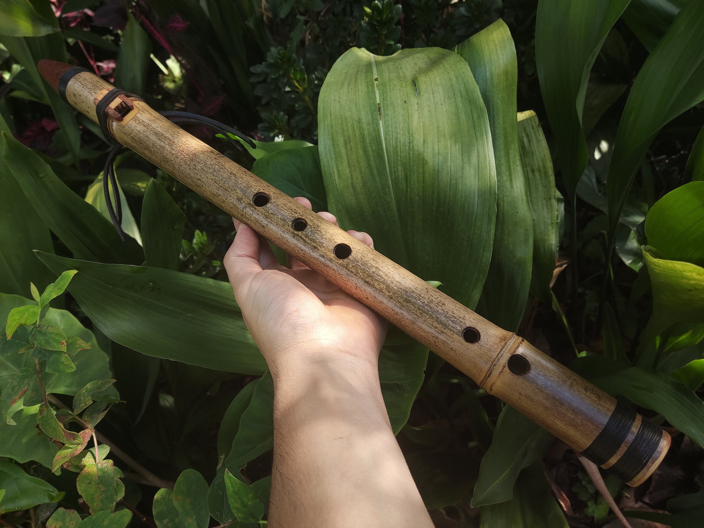 RESERVED for Gary: Native American Style flute in F with Akebono scale. Handmade Ethnic Flute. NA Style flute with rustic design. NAF