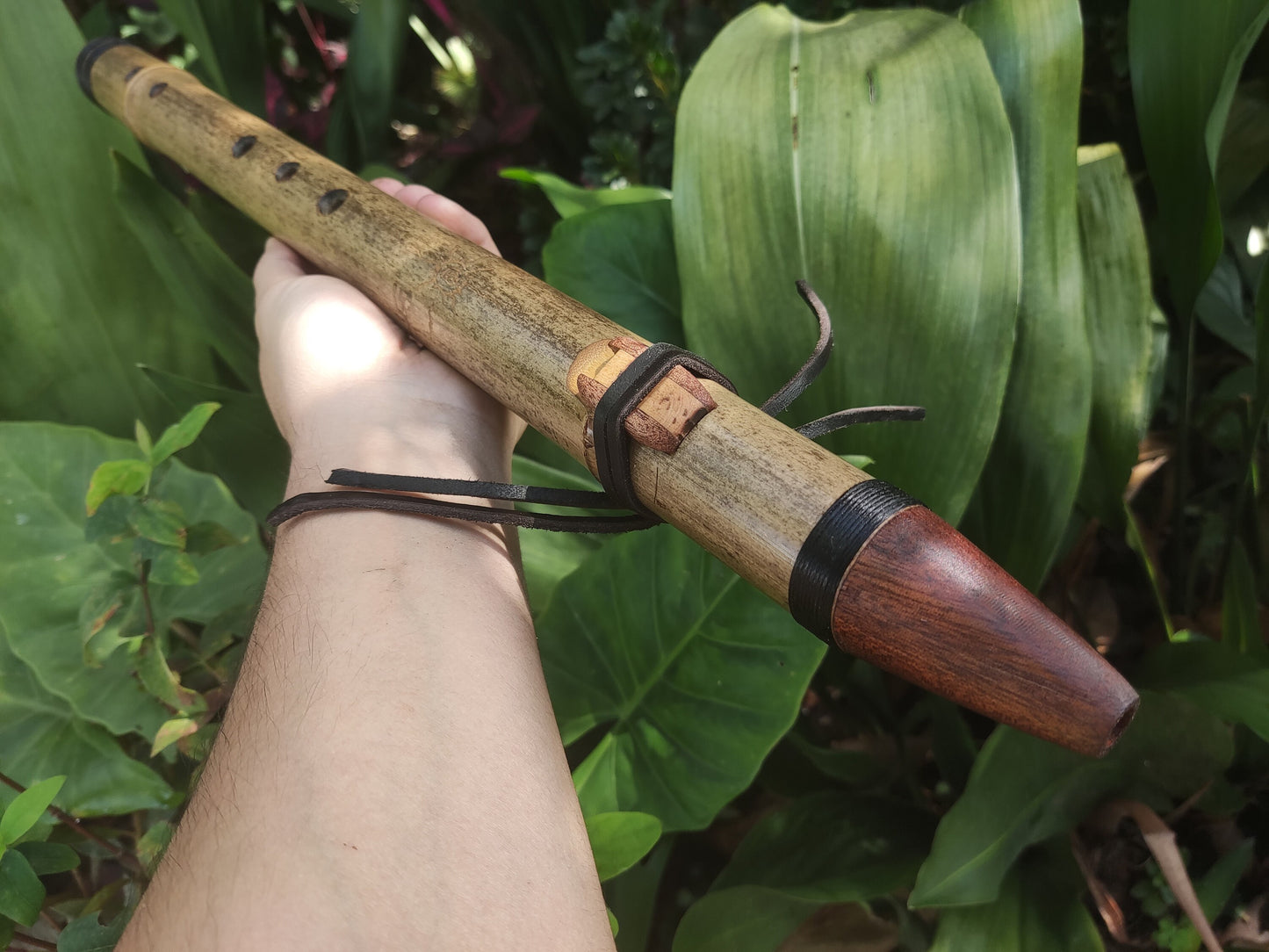 RESERVED for Gary: Native American Style flute in F with Akebono scale. Handmade Ethnic Flute. NA Style flute with rustic design. NAF