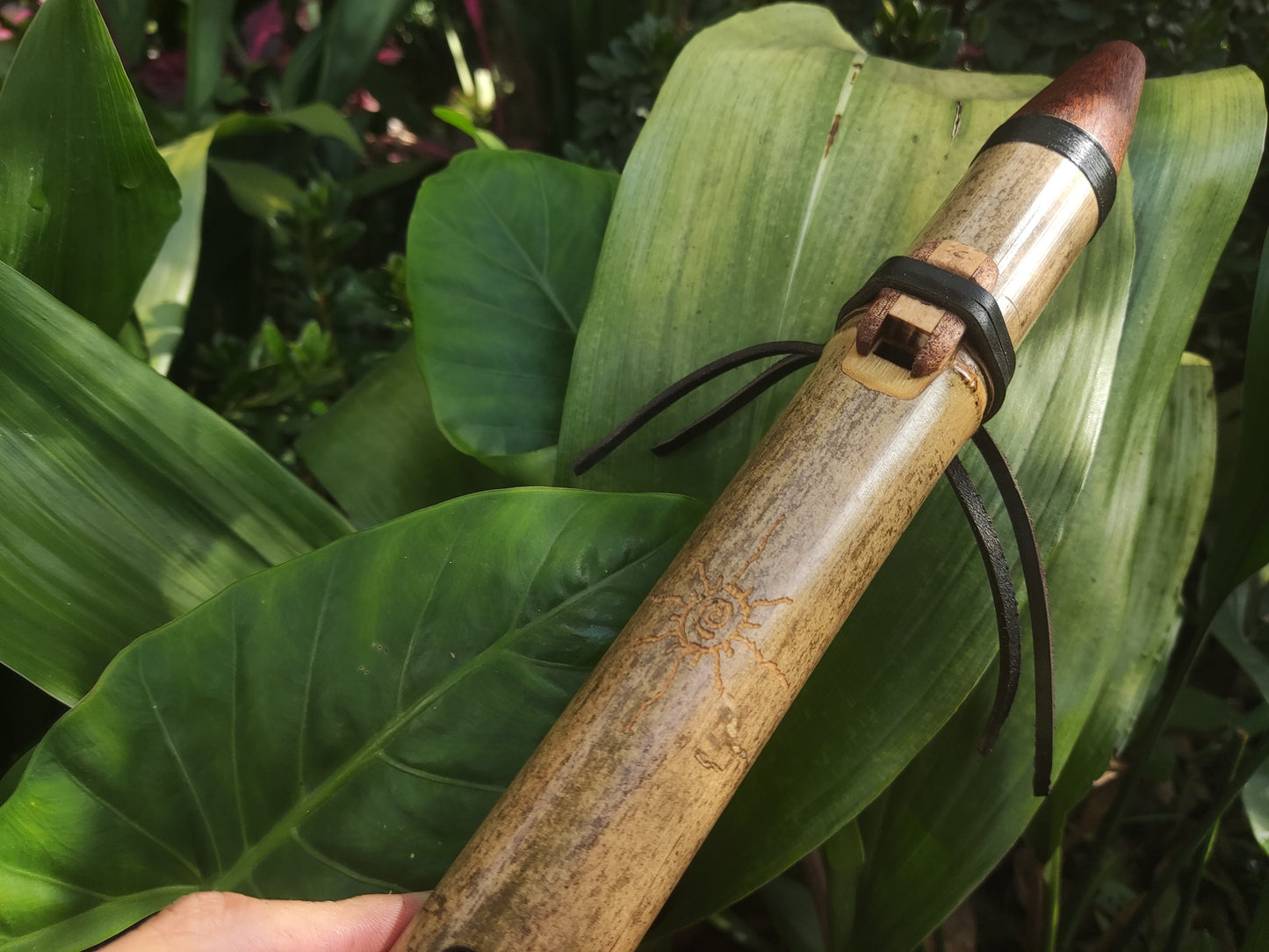 RESERVED for Gary: Native American Style flute in F with Akebono scale. Handmade Ethnic Flute. NA Style flute with rustic design. NAF