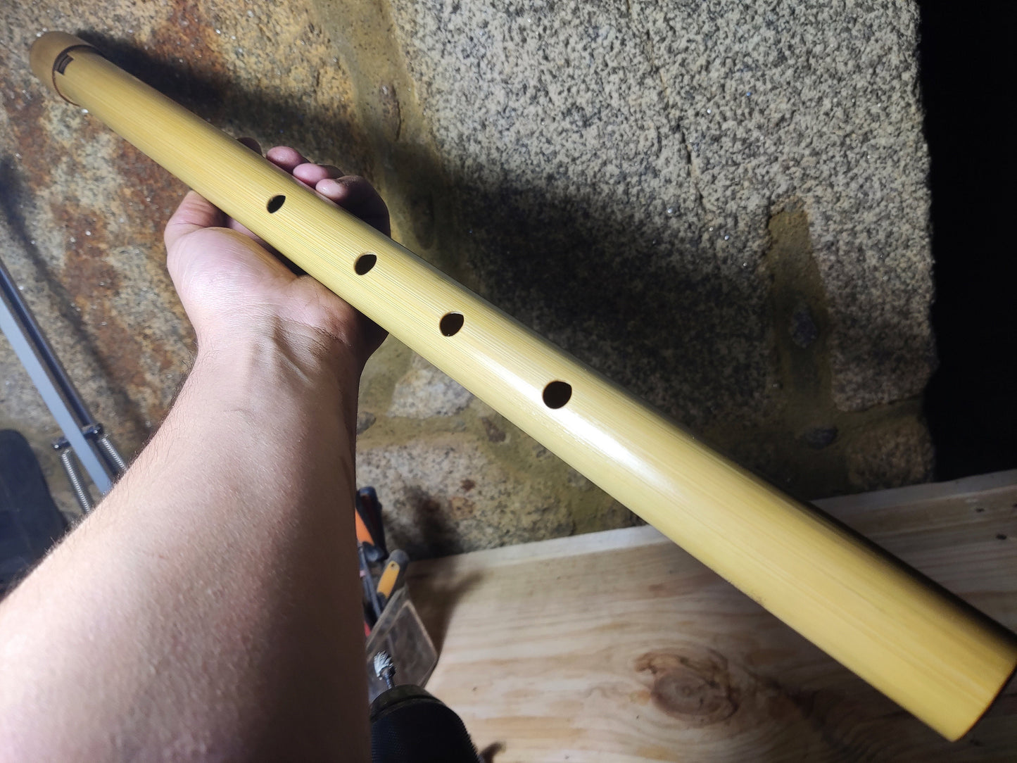 Low D Shakuhachi-Inspired Whistle
