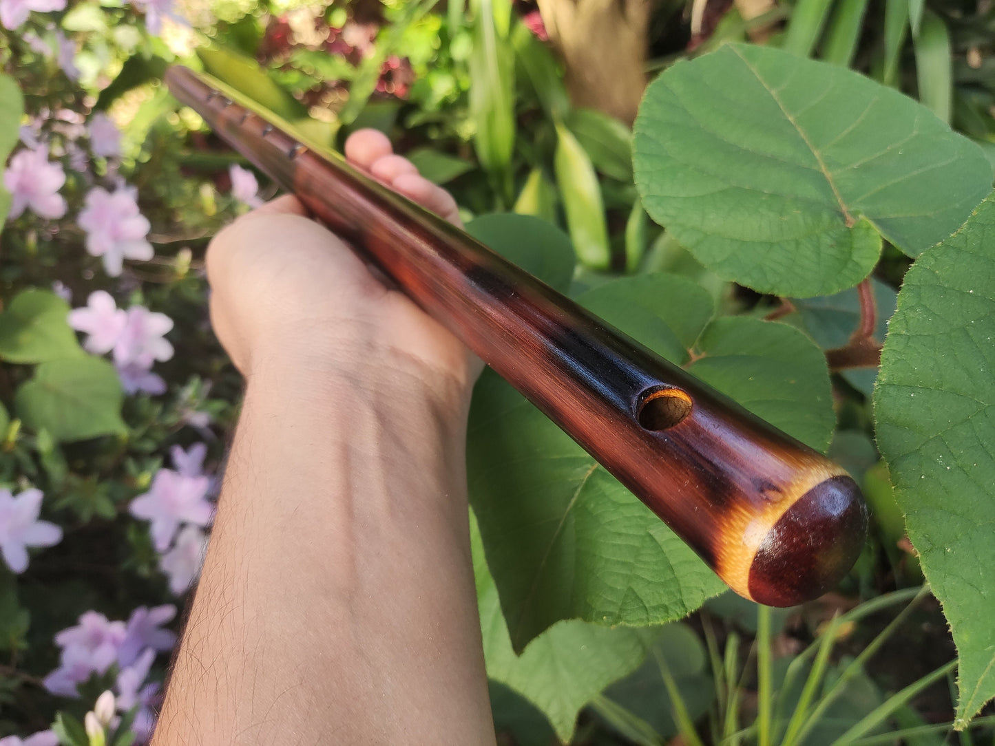 Low E Arabian style Bamboo Flute (A=440Hz) | Rustic  flute scale with an Ethnic middle eastern Vibe | Hijaz or Spanish gypsy | Rui Gomes