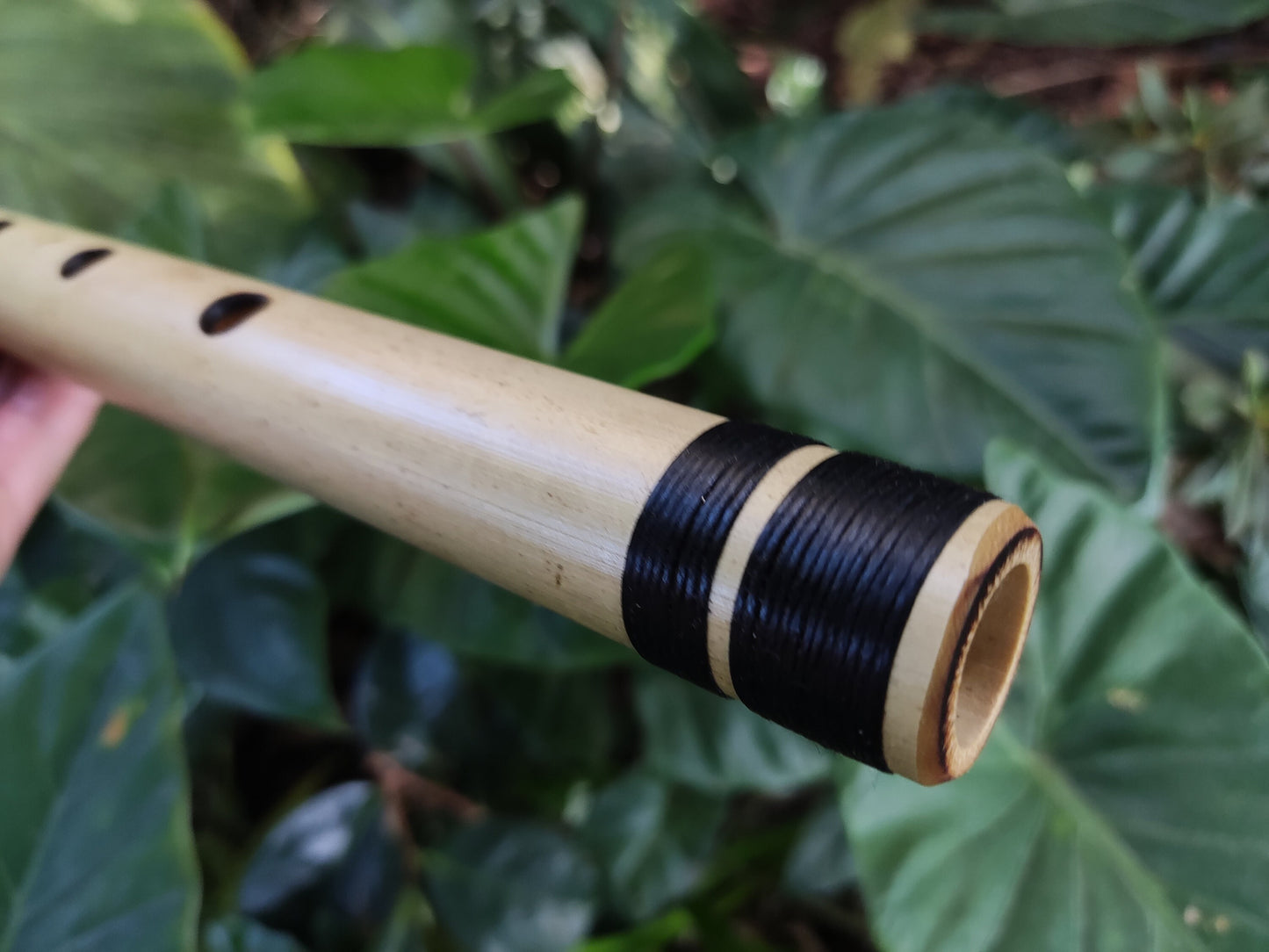 Small Transverse Bamboo flute Orientally Inspired | Same scale as the Japanese Shakuhachi | Zen inspired tool for Meditation | Rui Gomes