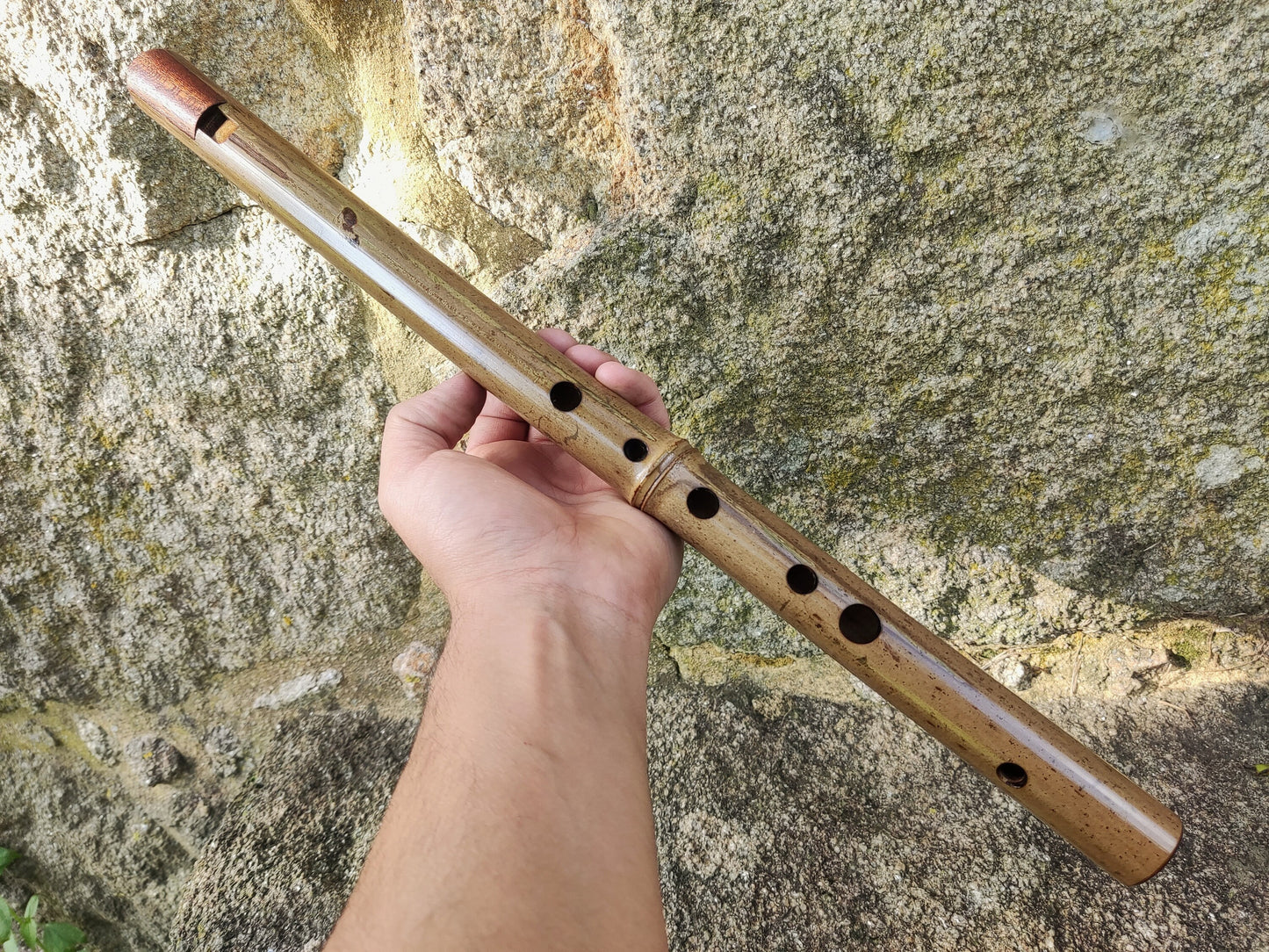 The Arabian Whistle! Handmade Whistle in G with an Arabian scale. Hijaz kar flute. Bamboo flute. Bamboo whistle in G. Middle eastern scale
