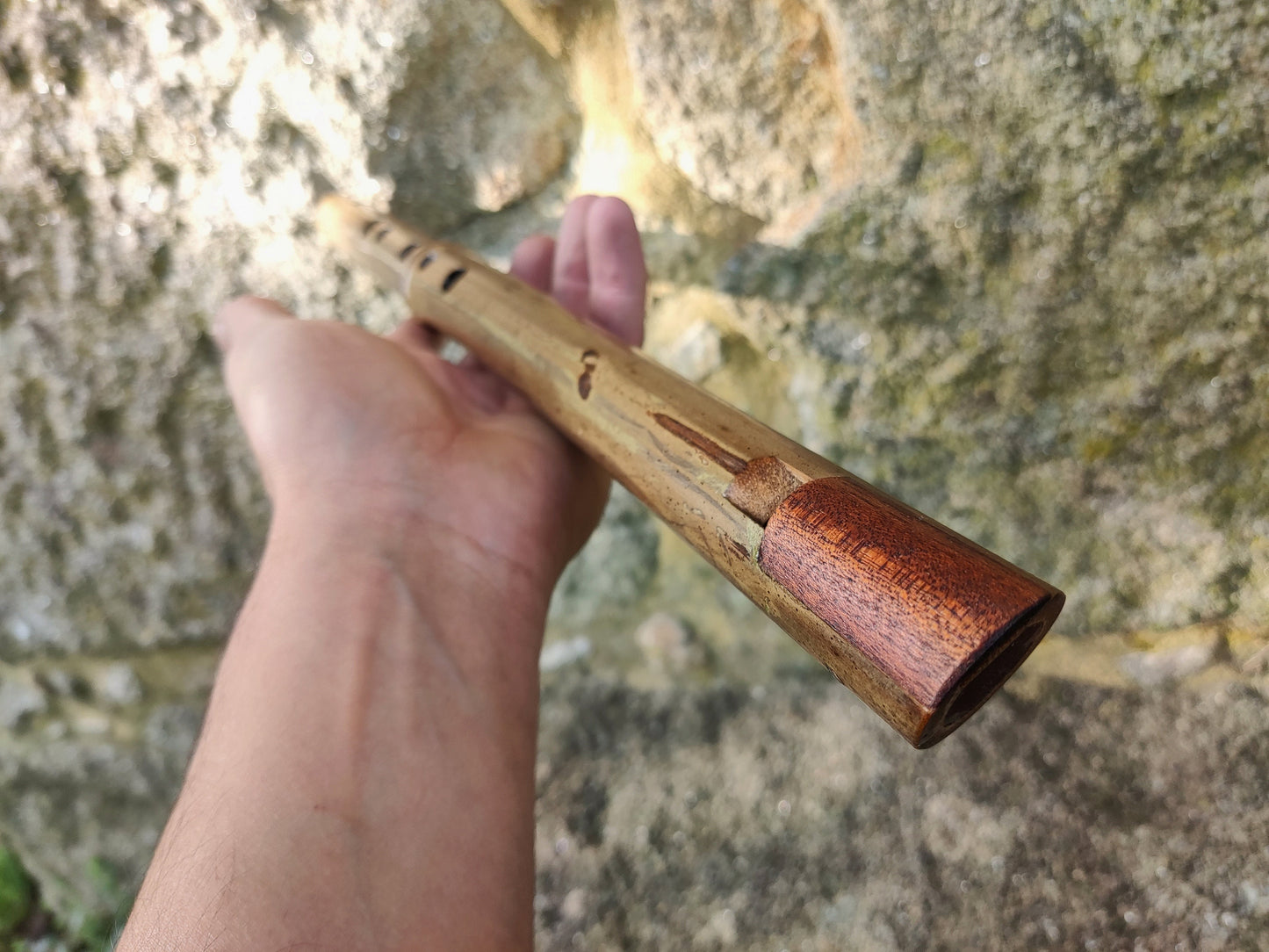 The Arabian Whistle! Handmade Whistle in G with an Arabian scale. Hijaz kar flute. Bamboo flute. Bamboo whistle in G. Middle eastern scale