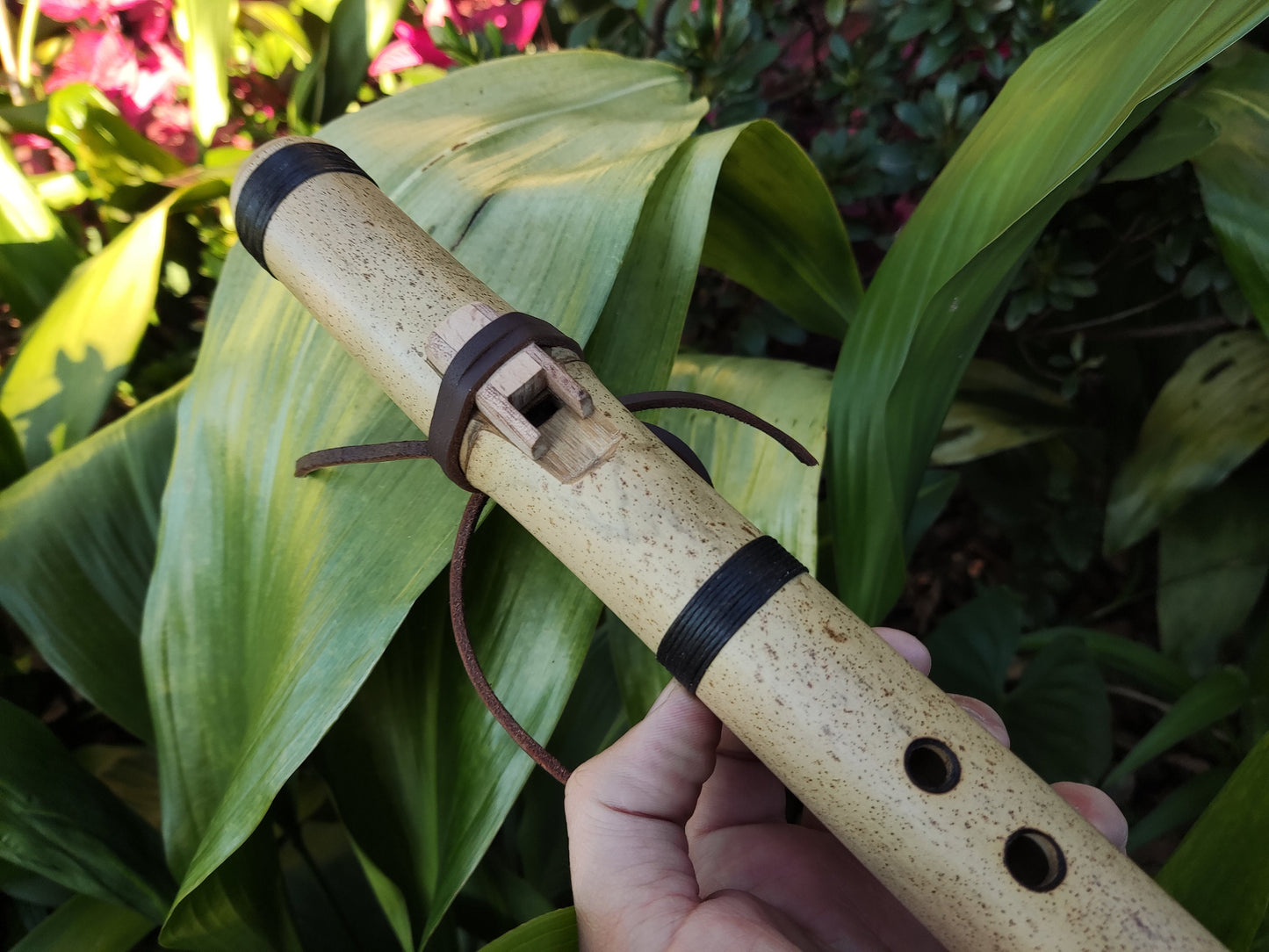 Native American Style Bamboo Flute in the key of A 440Hz | A Minor pentatonic scale with a Rustic look | Intuitive instrument | Rui Gomes