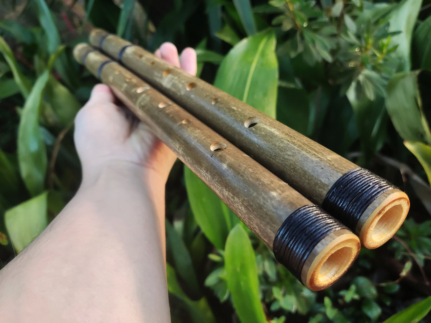 Aeolian Bamboo Flute: Natural Minor scale, Intuitive Transverse Flute, Handmade for Meditation and beginner friendly. Various keys