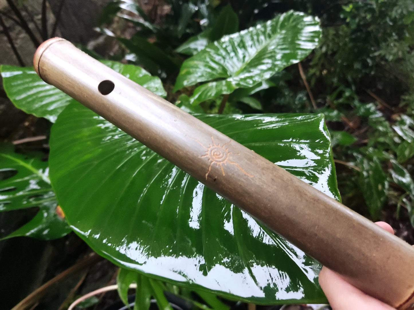Akebono Bamboo Flute in low C & D for Deep Meditation and Minfulness | Quality handcrafted sound healing tool with local bamboo | Rui Gomes