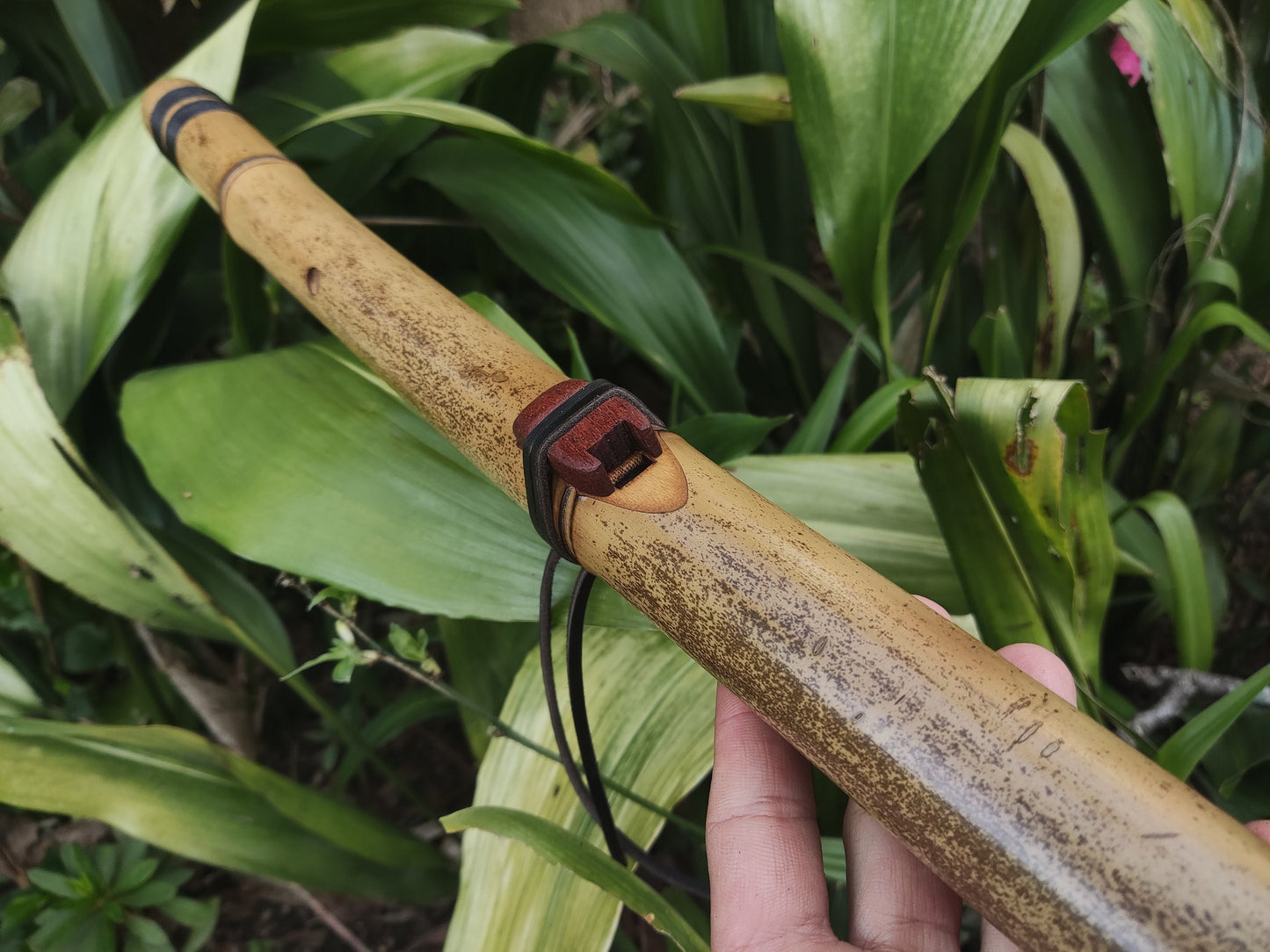 The Crooked Flute! Side blown NA style flute low E. Ethnic indigenous flute. Handmade rustic flute. Sound healing flute. Meditative flute.