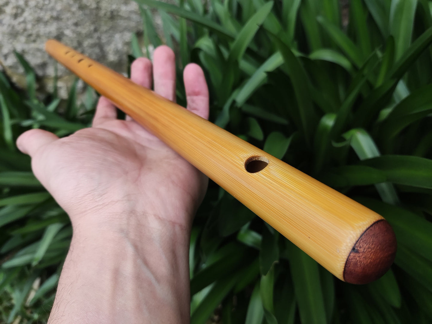 Egyptian Inspired flute in G | Handmade with bamboo tuned to an exotic scale | Deep meditative sound, for intuitive sound therapy