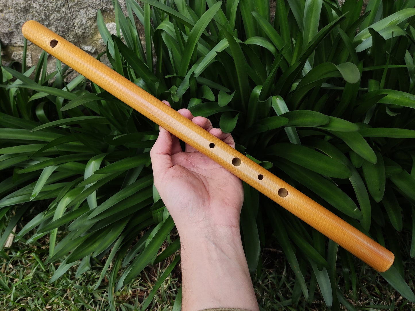 Egyptian Inspired flute in G | Handmade with bamboo tuned to an exotic scale | Deep meditative sound, for intuitive sound therapy