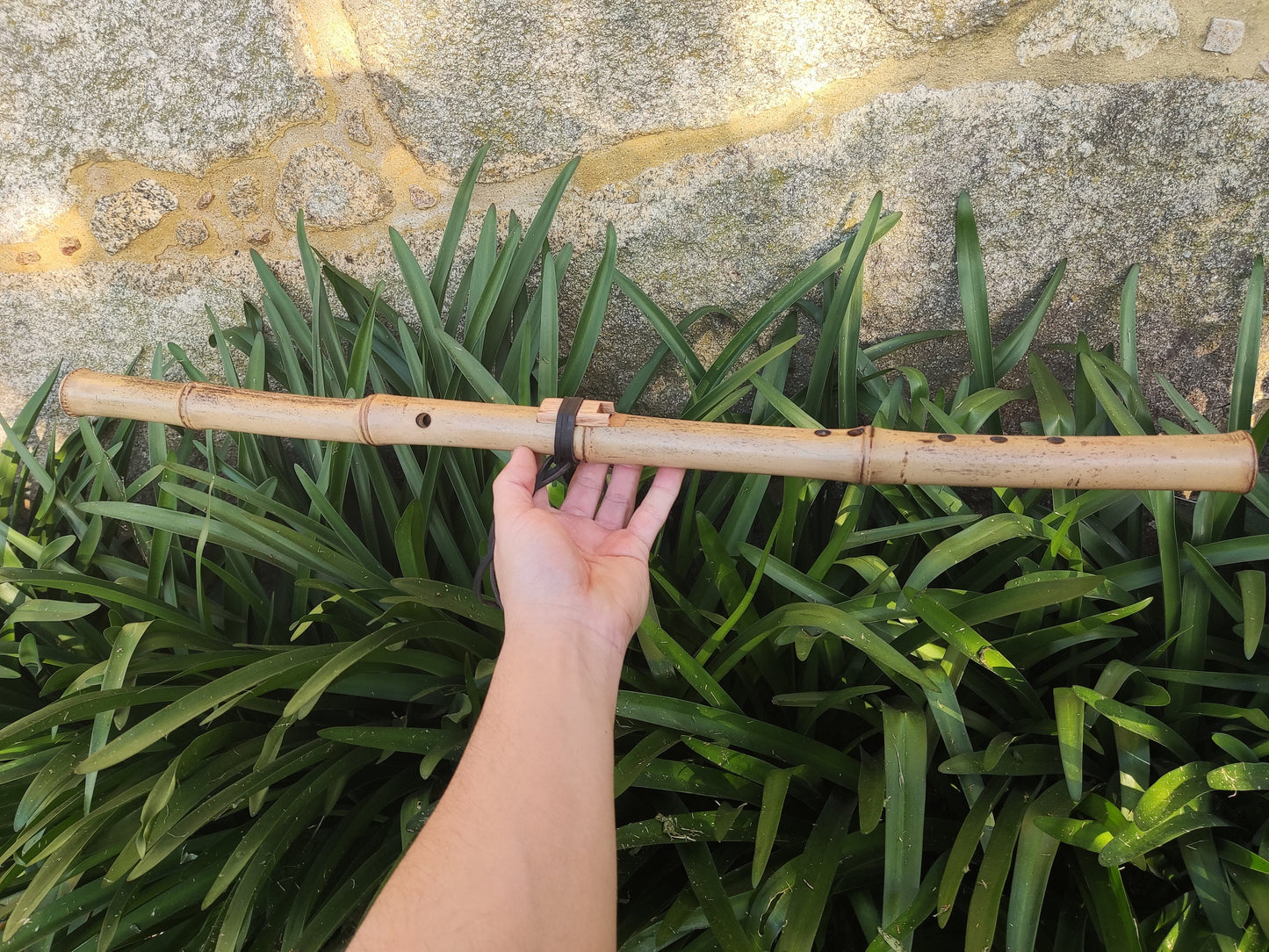 The Crooked flute! Native American Style bamboo flute. Unique handmade wooden Native flute | Sopro Flutes