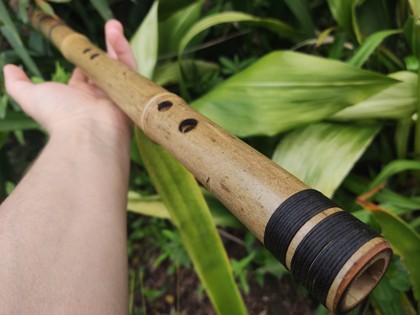 Akebono Bamboo Flute in the key of B, Deep Meditation Bamboo Flute with an Oriental Zen Buddhist inspired scale, Exotic Meditative flute