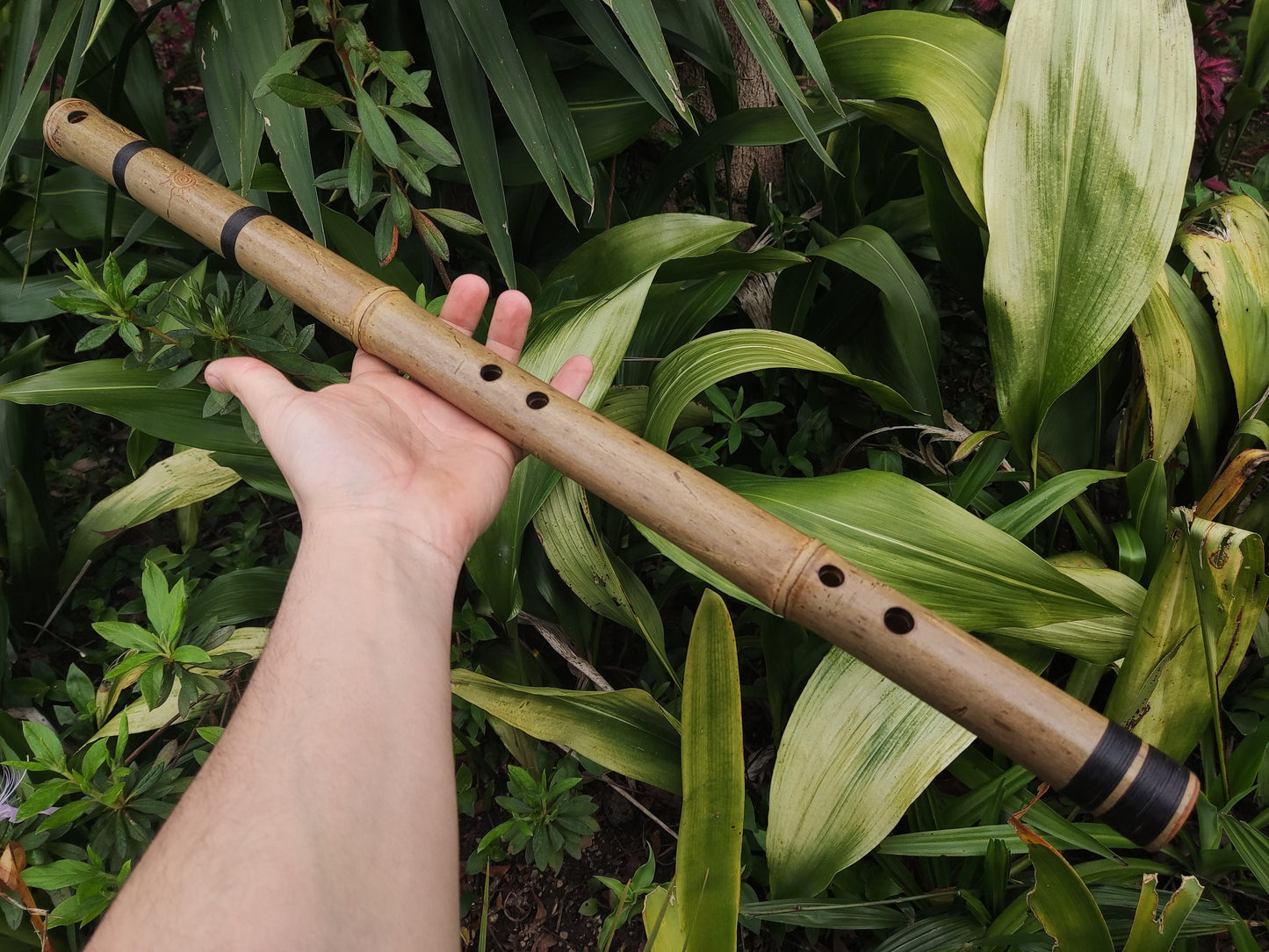 Akebono Bamboo Flute in the key of B, Deep Meditation Bamboo Flute with an Oriental Zen Buddhist inspired scale, Exotic Meditative flute