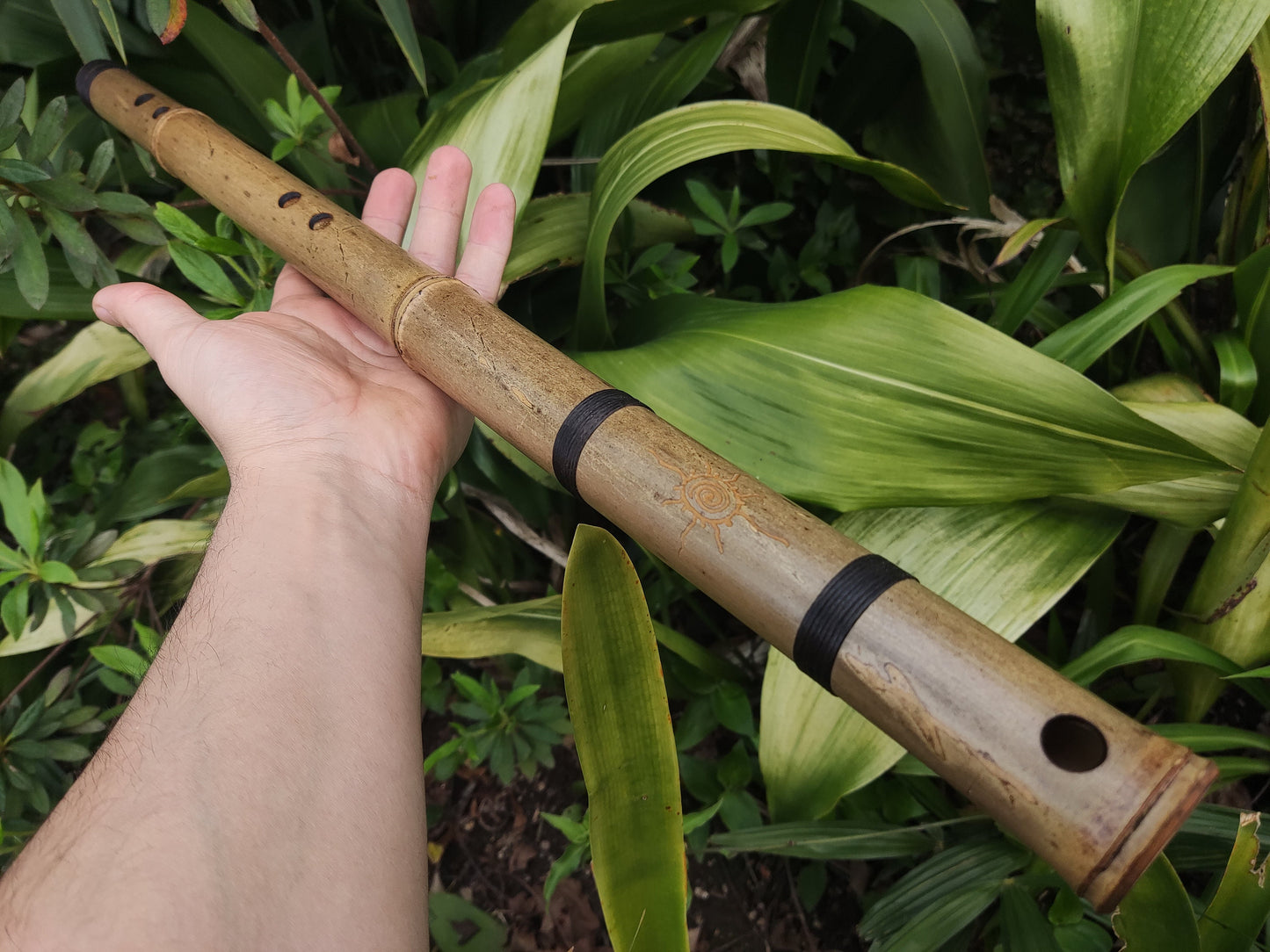 Akebono Bamboo Flute in the key of B, Deep Meditation Bamboo Flute with an Oriental Zen Buddhist inspired scale, Exotic Meditative flute