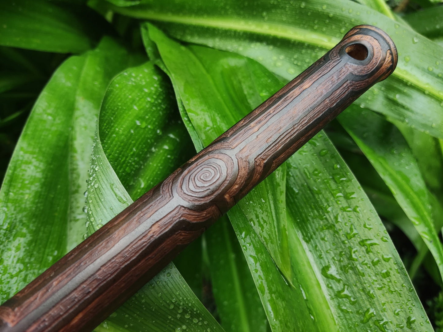 F# Minor Pentatonic Flute Fully Carved | Intuitive Oriental flute with a minor pentatonic scale | 4-holed Easy to play Flute  | Rui Gomes