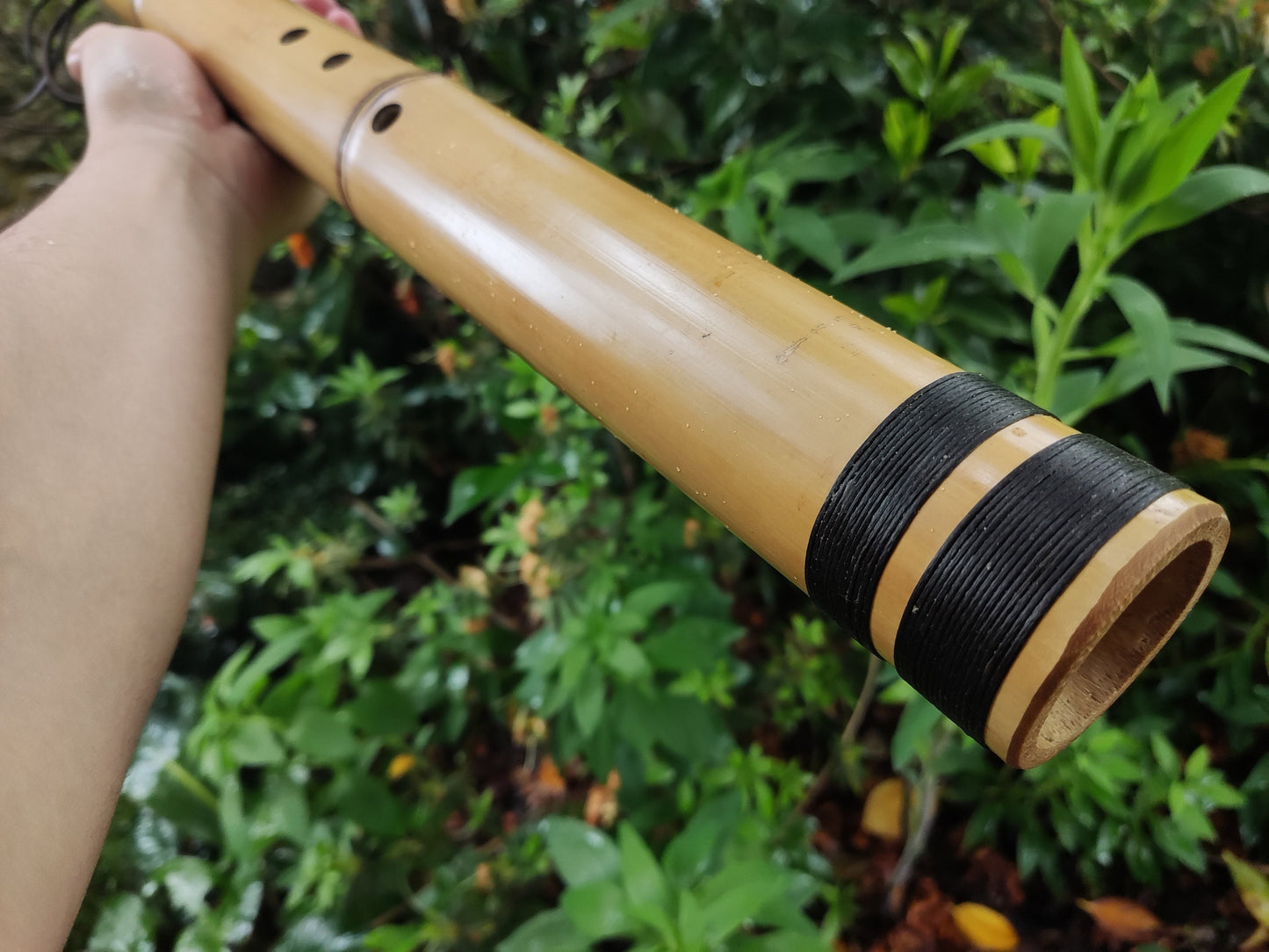 Deep Meditation Native American Style Flute in the key of Bb, for Meditation and sound healing. Handmade Bamboo Flute in the key of A#