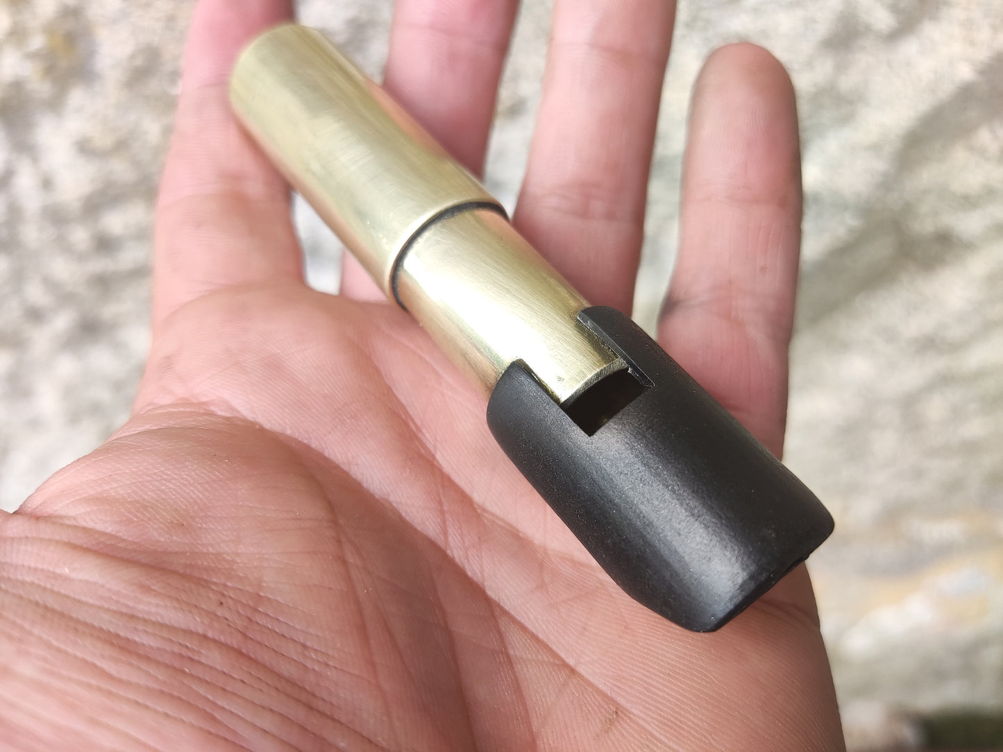 Mouthpiece for High D Brass Whistle