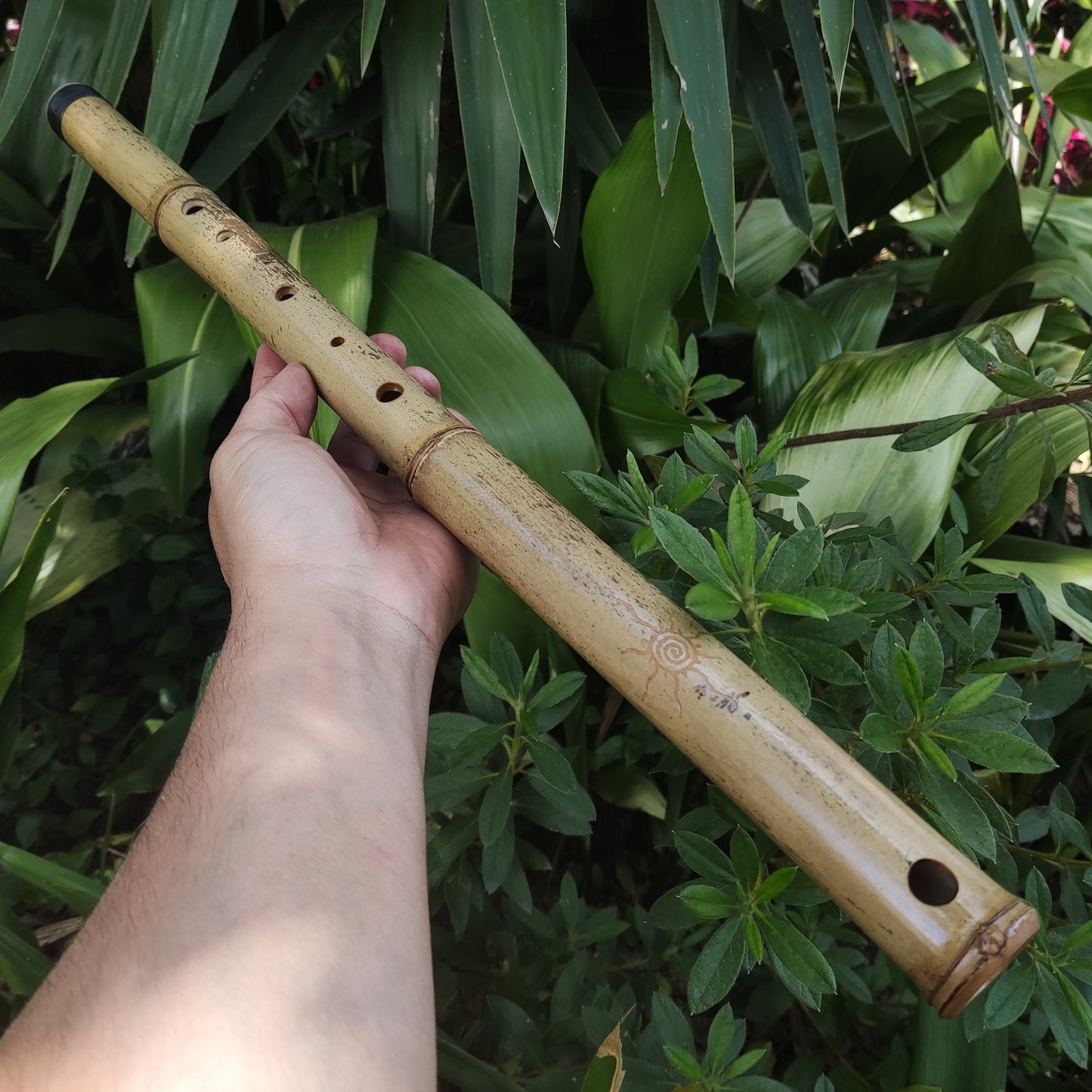 Flute Set: Low B Akebono Flute and Low D Hijaz Flute