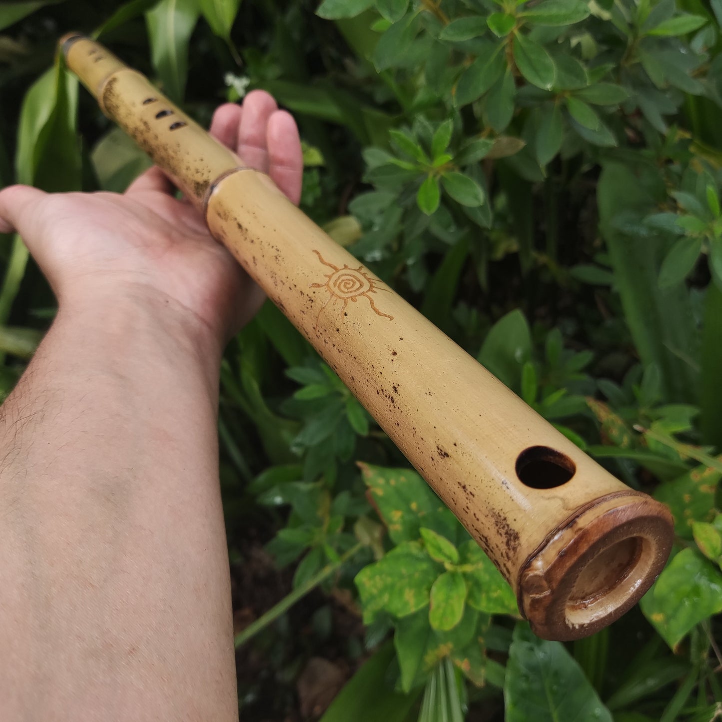 Exotic Meditative Kokin Akebono Bamboo Flute in the key of low C. Oriental Flute with a Japanese scale and a Transporting voice | Rui Gomes