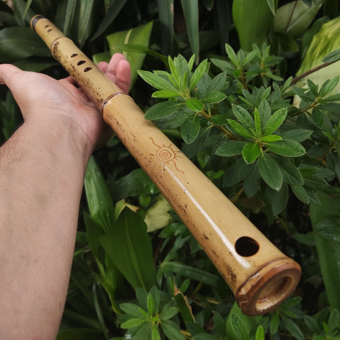 Exotic Meditative Kokin Akebono Bamboo Flute in the key of low C. Oriental Flute with a Japanese scale and a Transporting voice | Rui Gomes