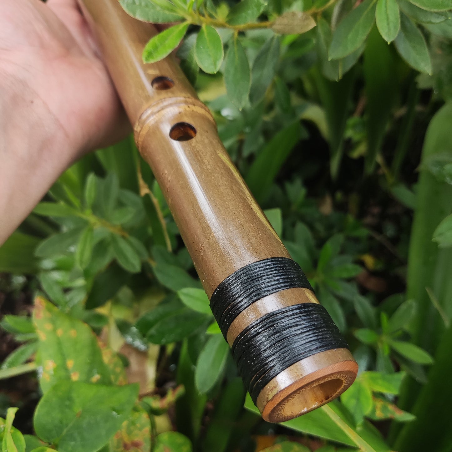 Exotic Meditative Akebono Bamboo Flute in the key of C4. Oriental Zen Buddhist flute. Deep meditation flute