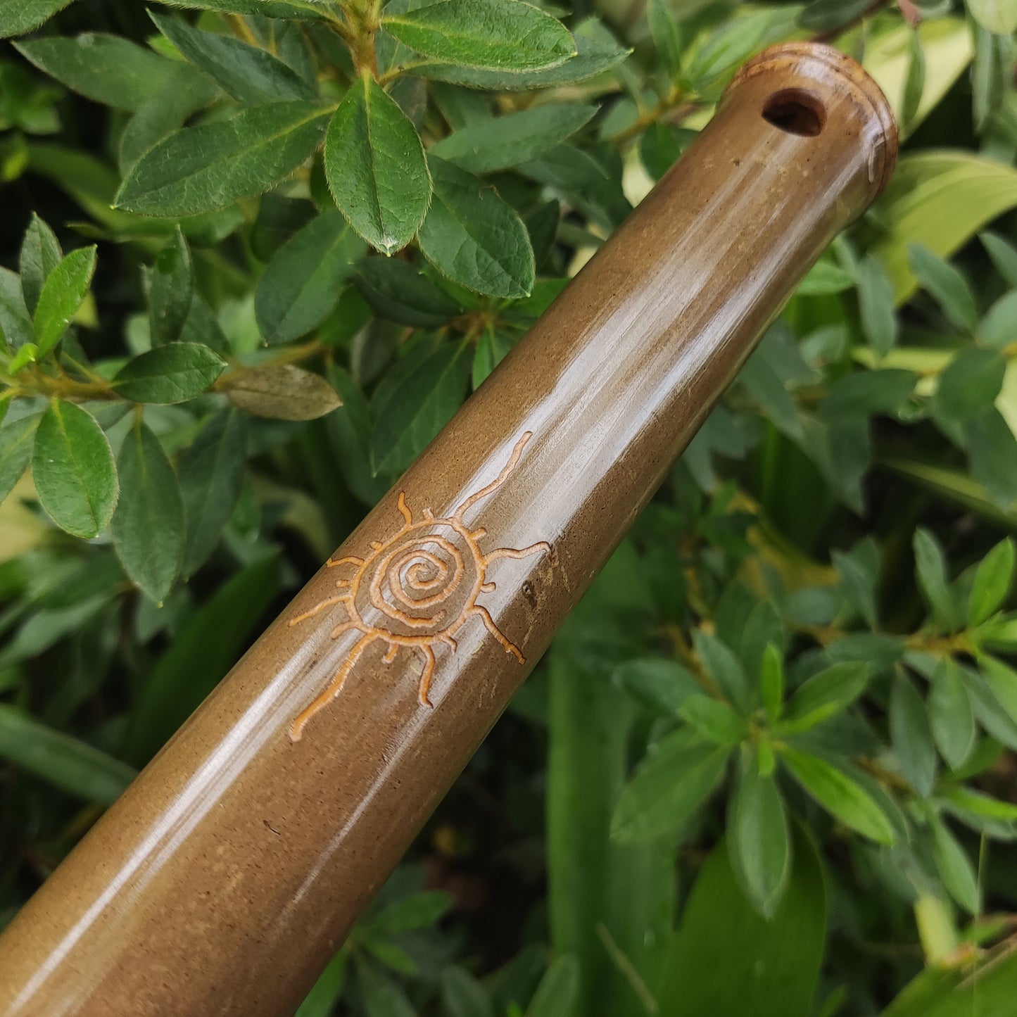 Exotic Meditative Akebono Bamboo Flute in the key of C4. Oriental Zen Buddhist flute. Deep meditation flute