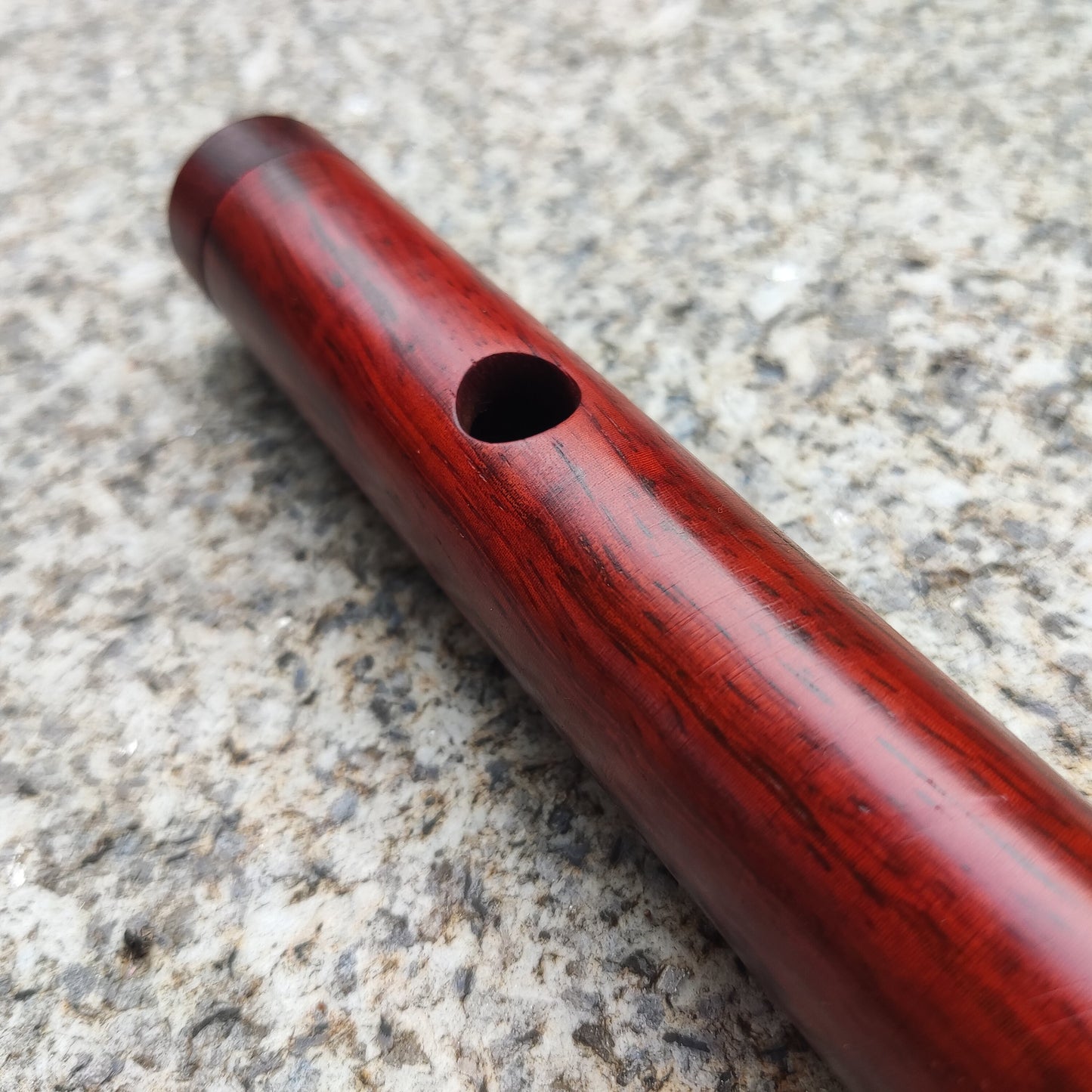 Handmade Wooden Flute in the key of F. Low F Irish style flute, made in two pieces, concert tuned for folk and world music by Rui Gomes