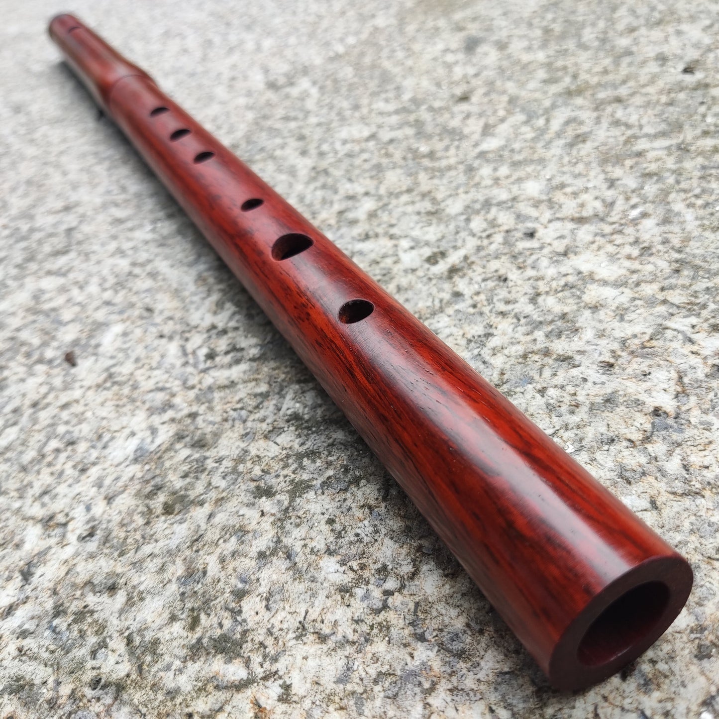 Handmade Wooden Flute in the key of F. Low F Irish style flute, made in two pieces, concert tuned for folk and world music by Rui Gomes