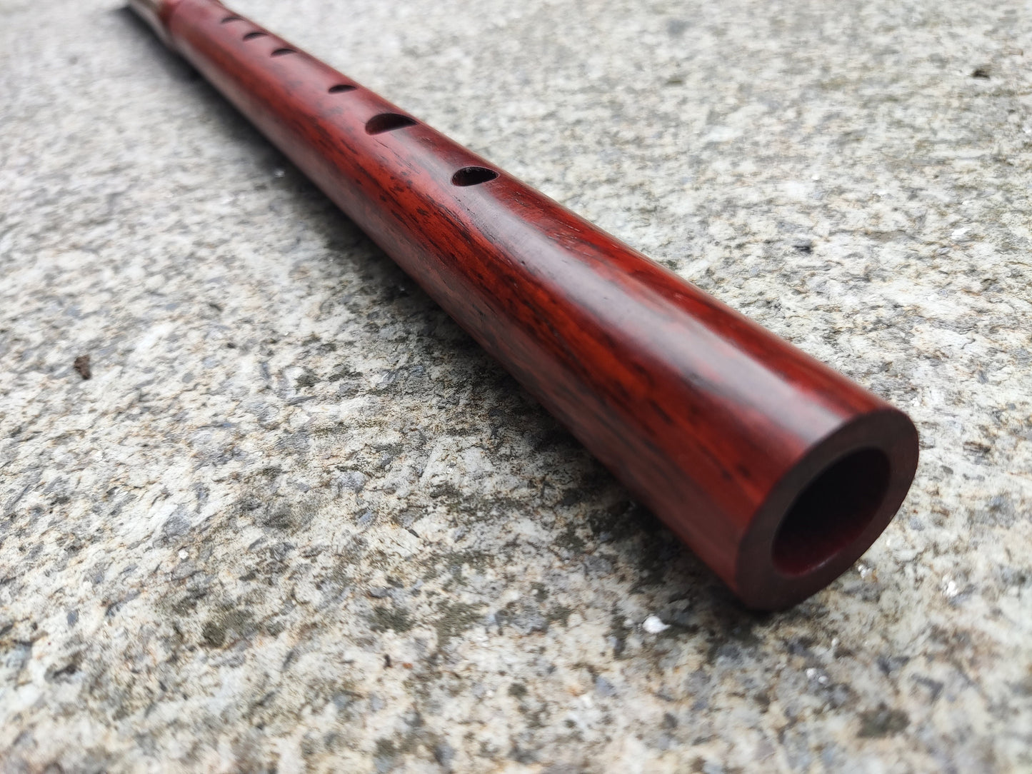 Handmade Wooden Flute in the key of F. Low F Irish style flute, made in two pieces, concert tuned for folk and world music by Rui Gomes