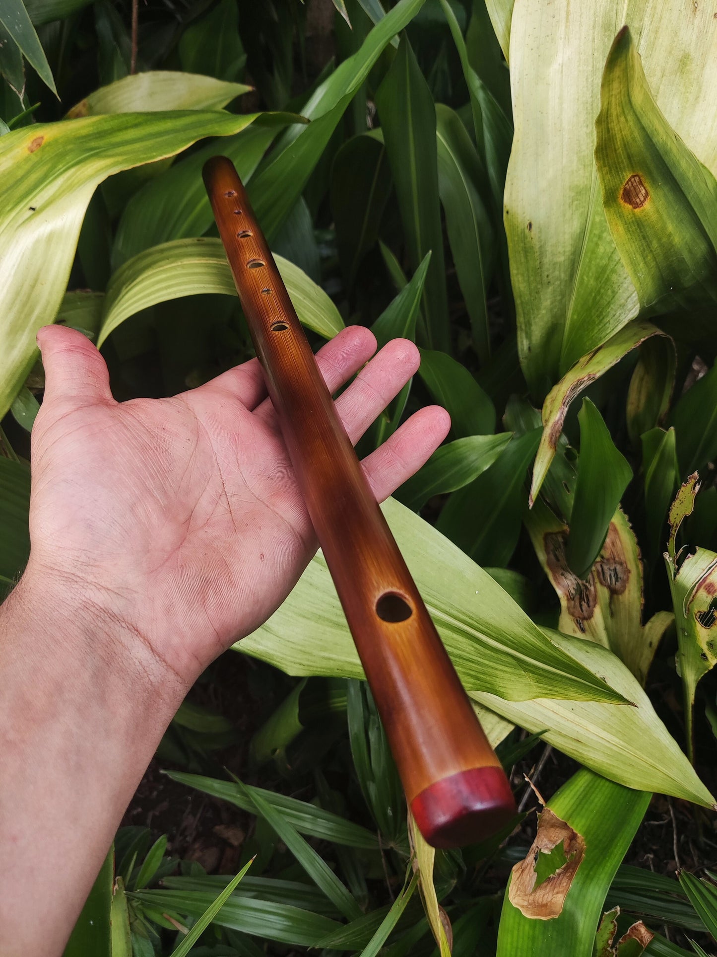 A Minor harmonic Bamboo Flute |  Rustic handmade Transverse flute. Ethnic flute in A harmonic minor | Intuitive | Rui Gomes
