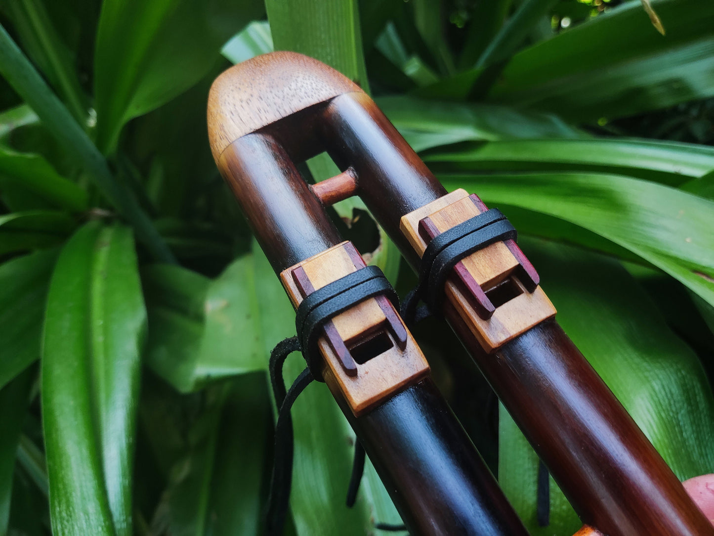 Native American Style Bamboo Drone flute in C#. Handmade Flute for Sound healing and Meditation Sessions