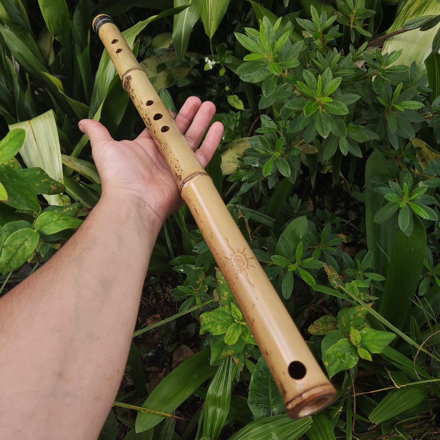 Exotic Meditative Kokin Akebono Bamboo Flute in the key of low C. Oriental Flute with a Japanese scale and a Transporting voice | Rui Gomes