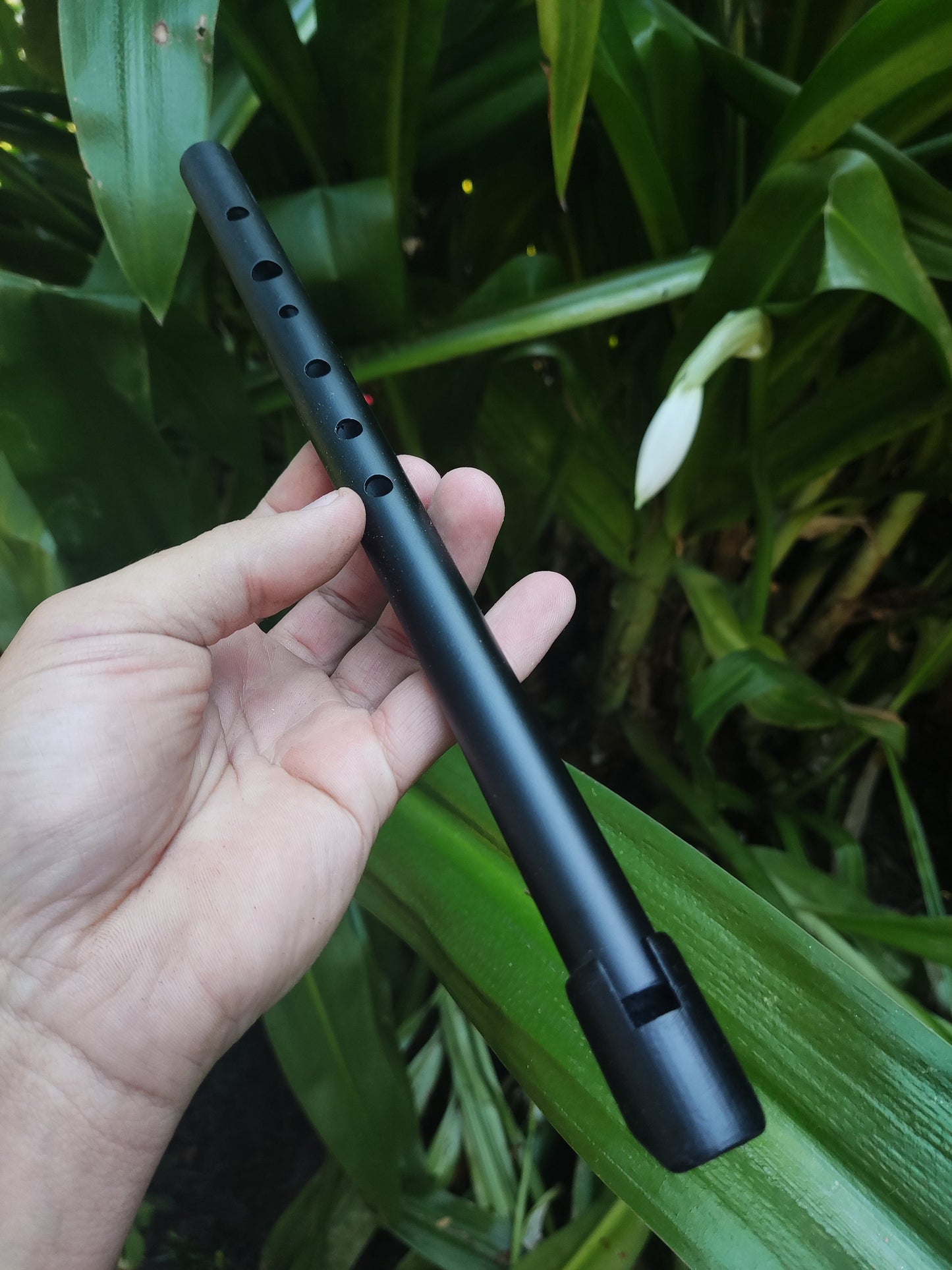 Penny Whistle in D by Rui Gomes | Tin Whistle made with PVC and Resin | Irish-style Fipple Flute for Folk and World Music | Quality plastic