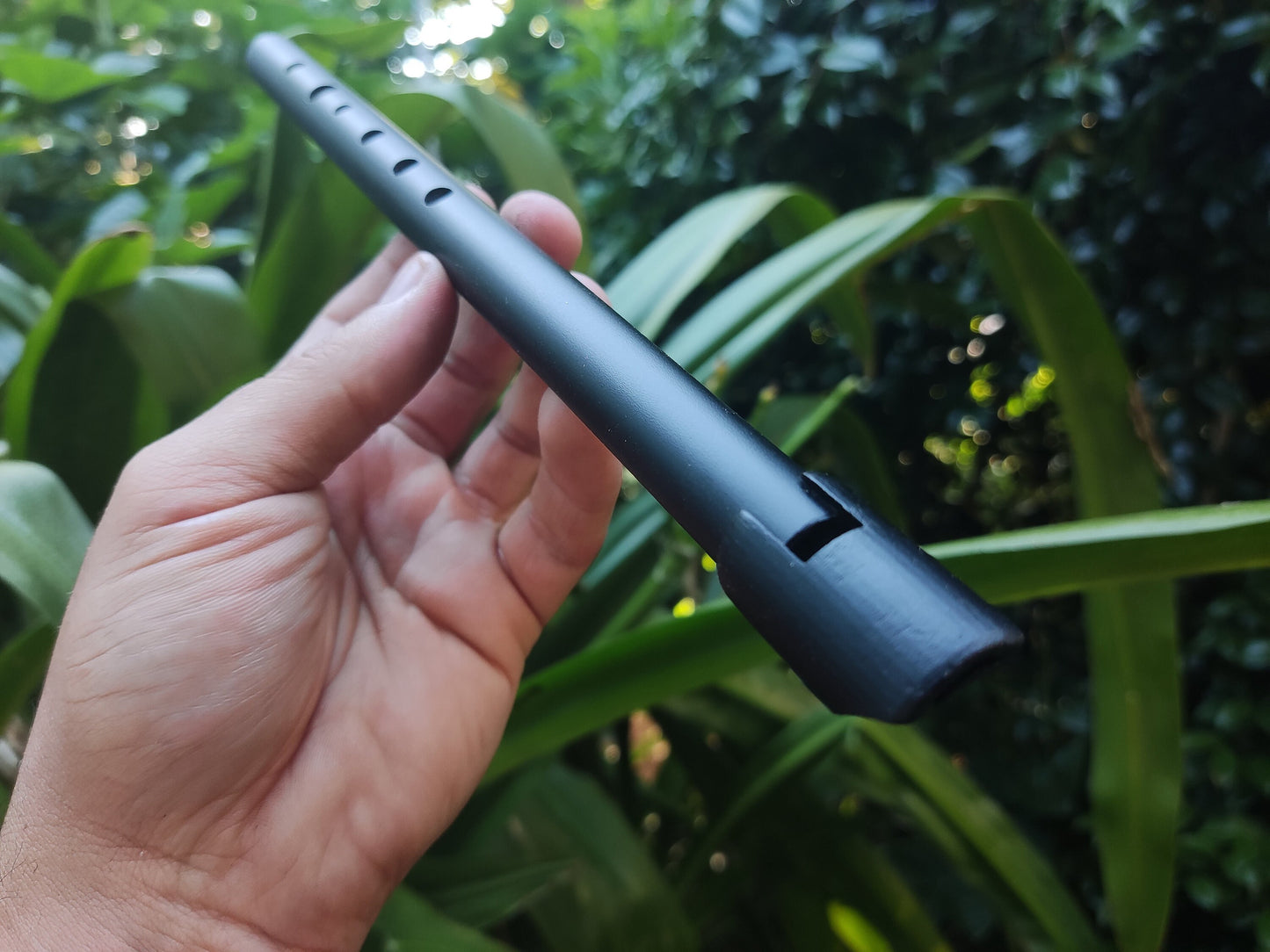 Penny Whistle in D by Rui Gomes | Tin Whistle made with PVC and Resin | Irish-style Fipple Flute for Folk and World Music | Quality plastic