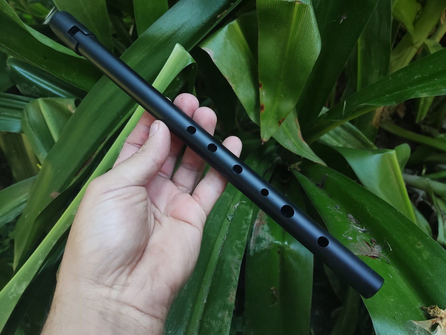 Penny Whistle in D by Rui Gomes | Tin Whistle made with PVC and Resin | Irish-style Fipple Flute for Folk and World Music | Quality plastic