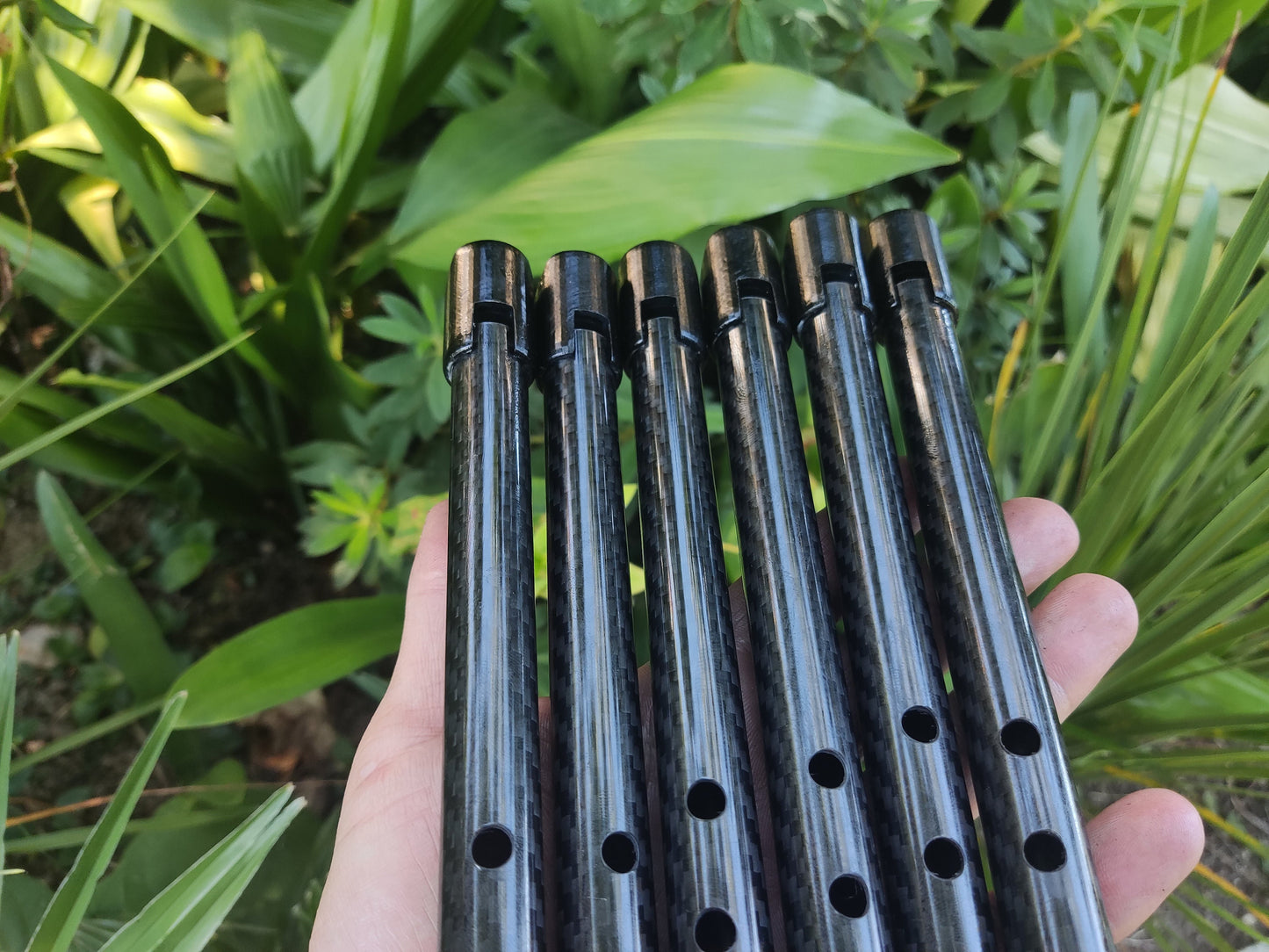 Carbon Fiber High D Whistle | Handmade Tin Whistle by Rui Gomes | Concert quality instrument | Gift for Musician