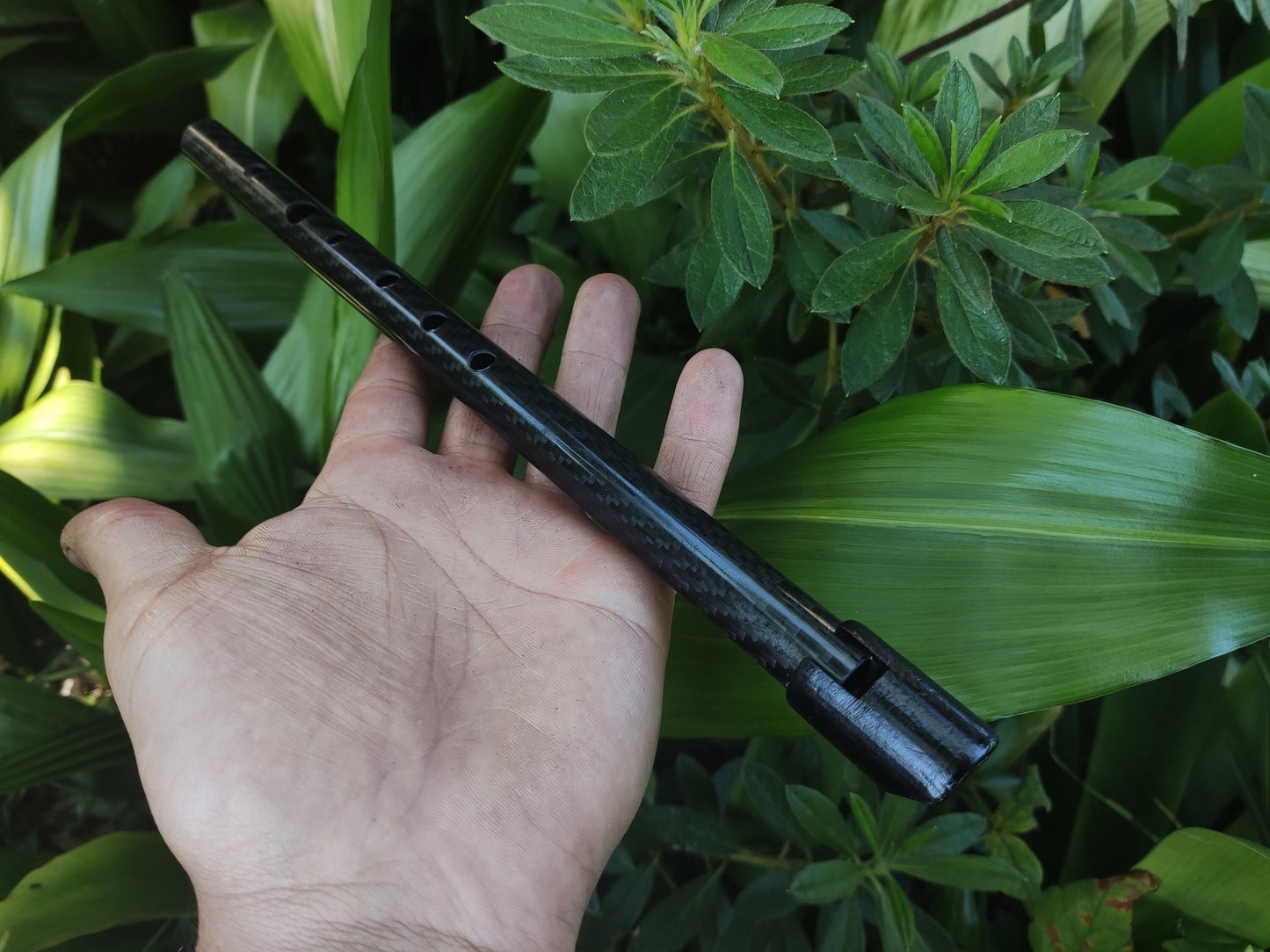 Carbon Fiber High D Whistle | Handmade Tin Whistle by Rui Gomes | Concert quality instrument | Gift for Musician
