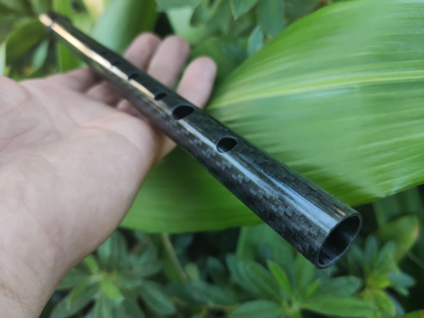 Carbon Fiber High D Whistle | Handmade Tin Whistle by Rui Gomes | Concert quality instrument | Gift for Musician