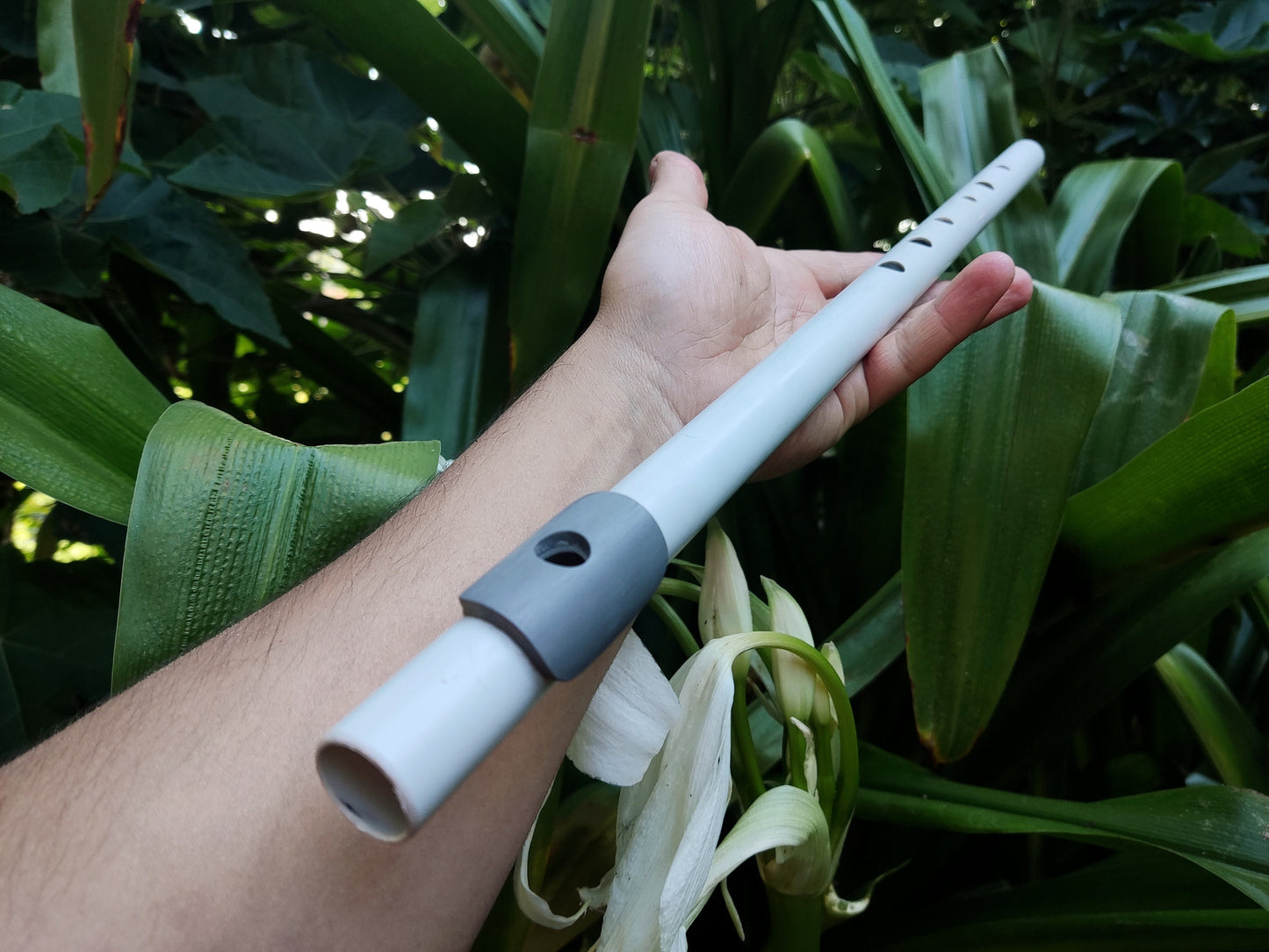 Transverse Flute in the key of F | Simple PVC Flute concert tuned at A440 | Handmade Flute suitable for Folk and Irish Music | Rui Gomes