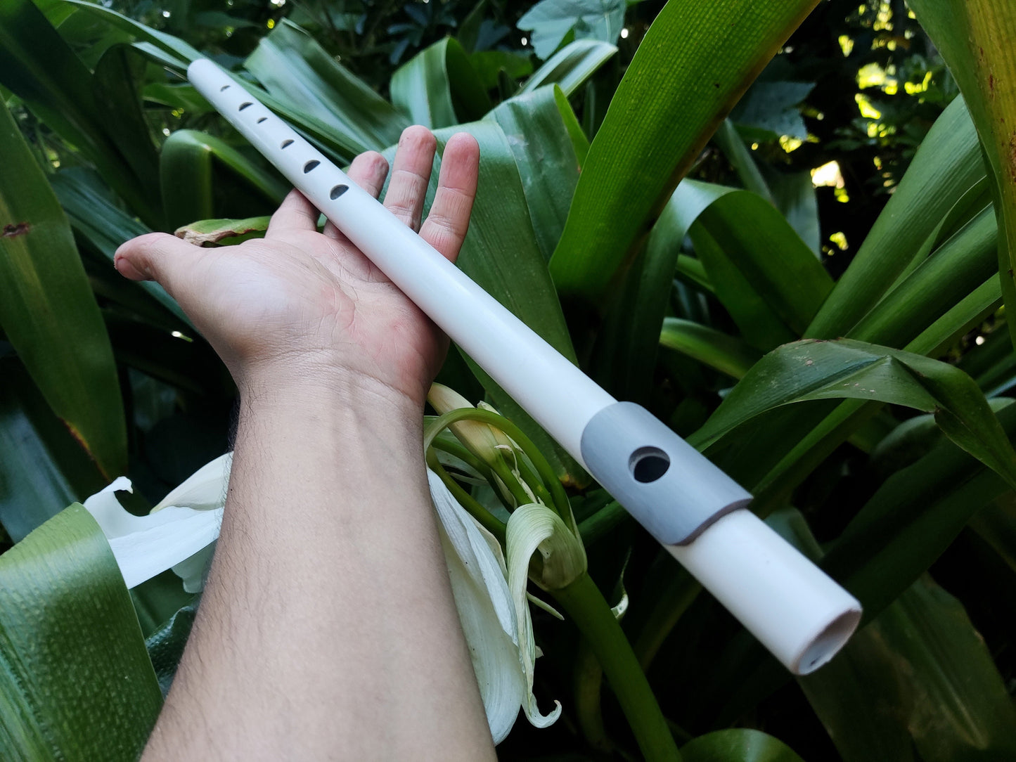 Transverse Flute in the key of F | Simple PVC Flute concert tuned at A440 | Handmade Flute suitable for Folk and Irish Music | Rui Gomes