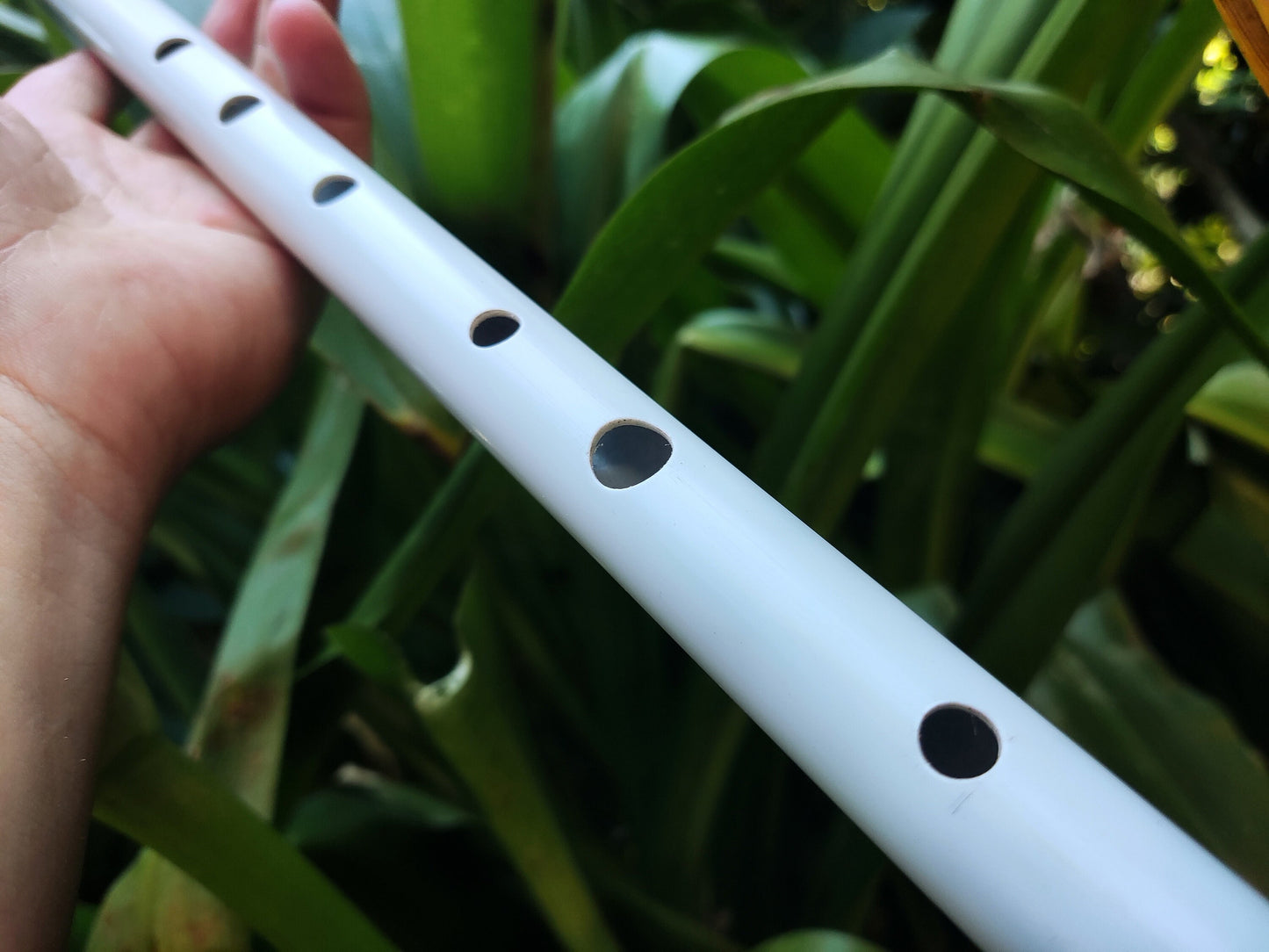 Low D Flute Handmade by Rui Gomes | Basic Transverse Flute concert tuned to A440 | PVC Flute for Beginners and a nice Gift for Musician
