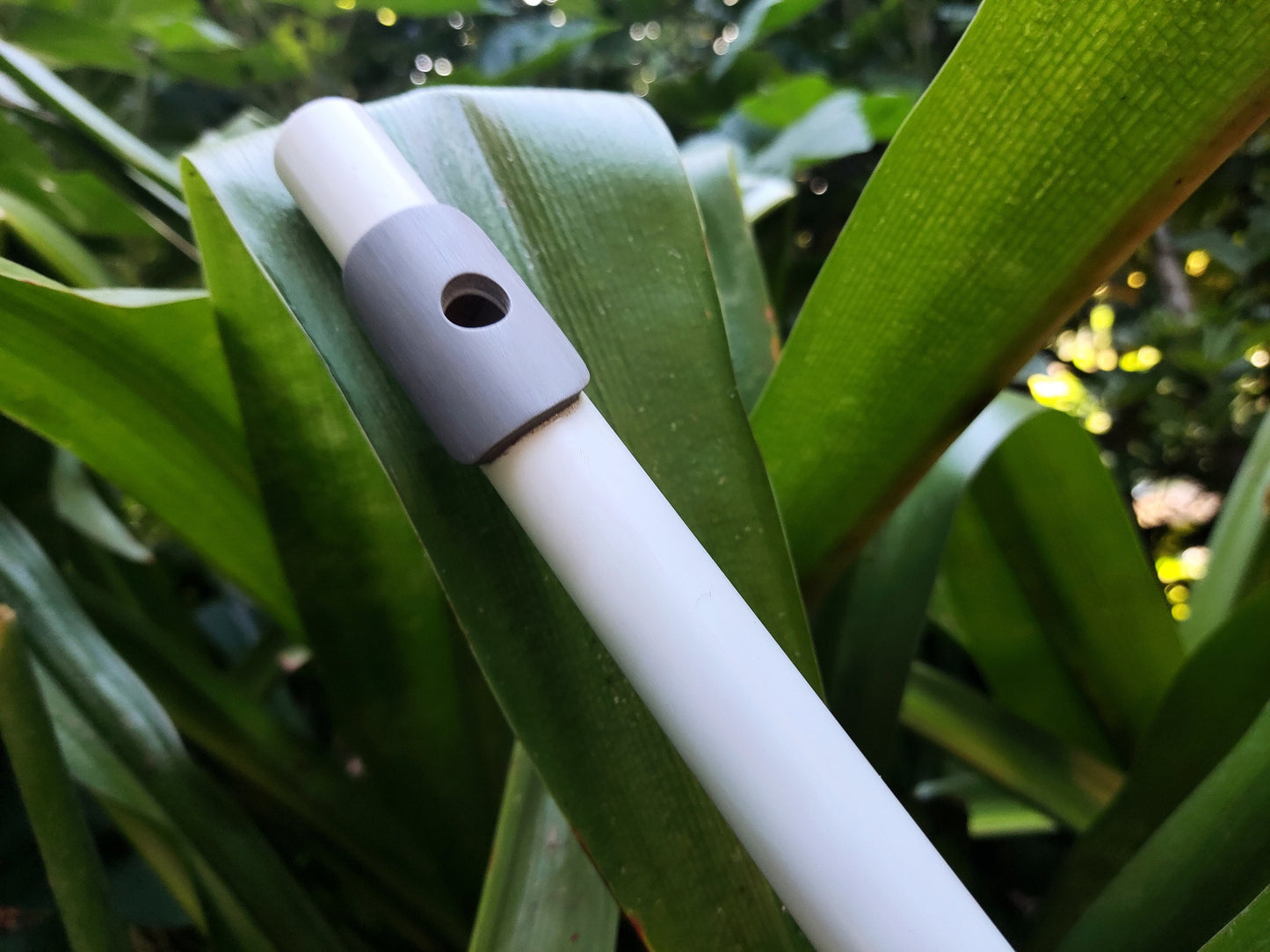 Low D Flute Handmade by Rui Gomes | Basic Transverse Flute concert tuned to A440 | PVC Flute for Beginners and a nice Gift for Musician