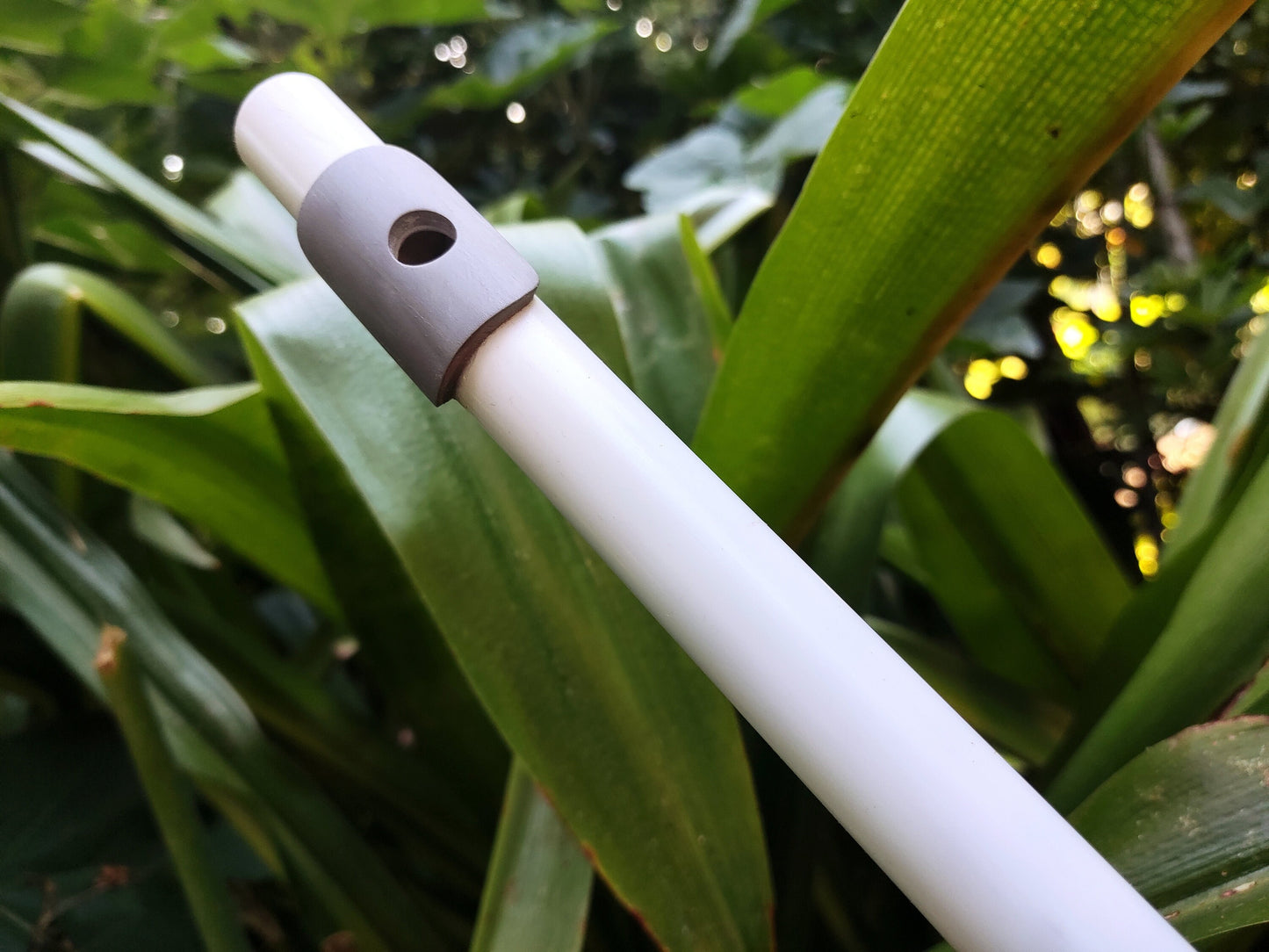 Low D Flute Handmade by Rui Gomes | Basic Transverse Flute concert tuned to A440 | PVC Flute for Beginners and a nice Gift for Musician