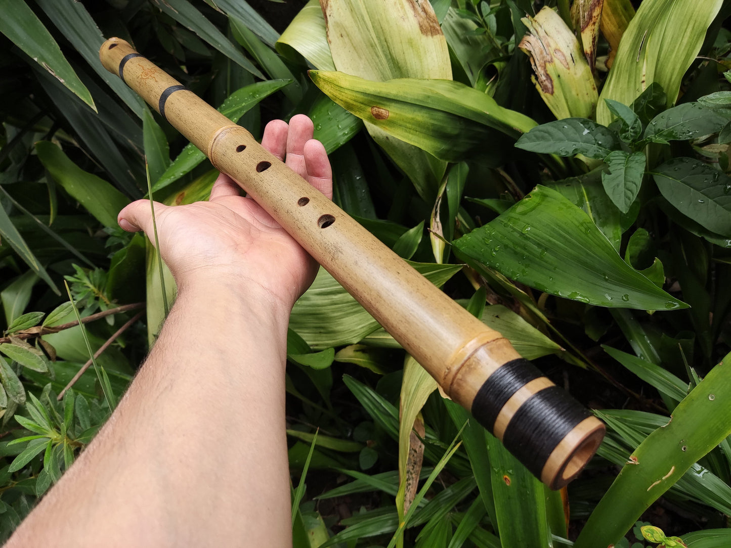 Egyptian Flute in low C, deep meditative bamboo flute with an exotic scale for sound healing and deep meditation